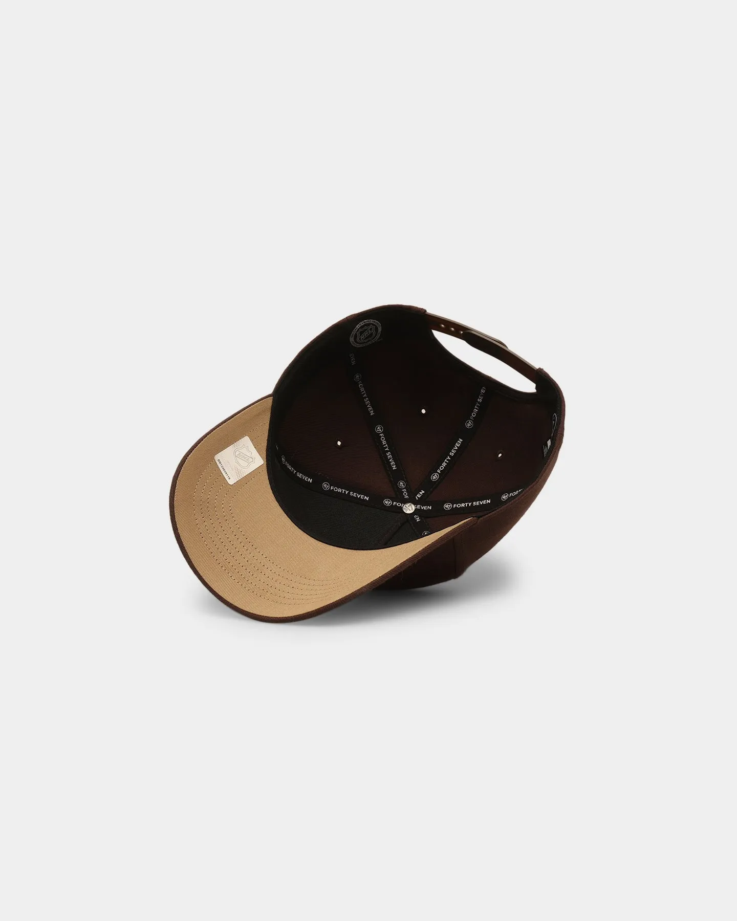 47 Brand Anaheim Ducks Replica 47 MVP DT Snapback Brown/Khaki
