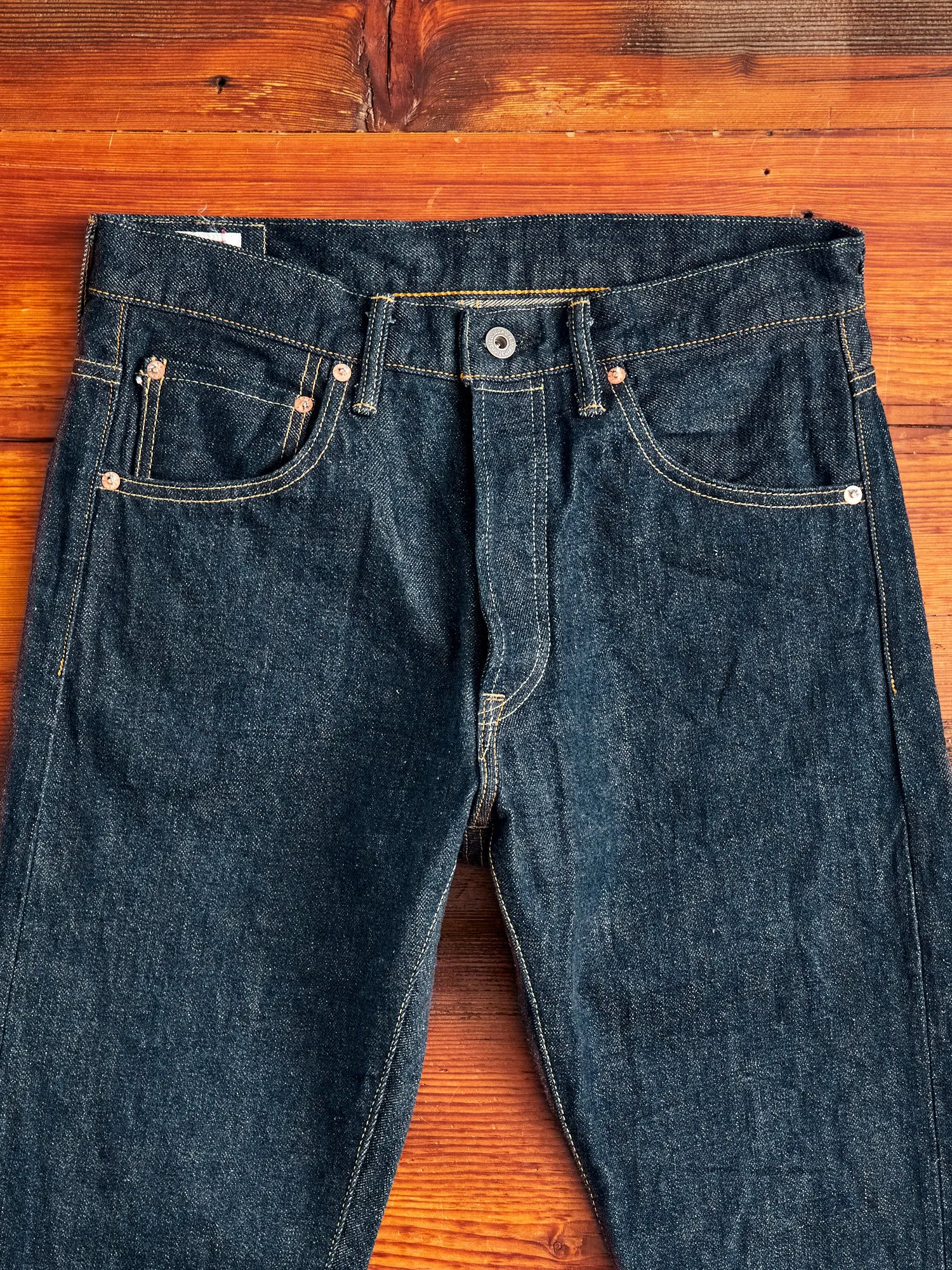 902 "Ishikawadai" 15oz Selvedge Denim - High Tapered Fit