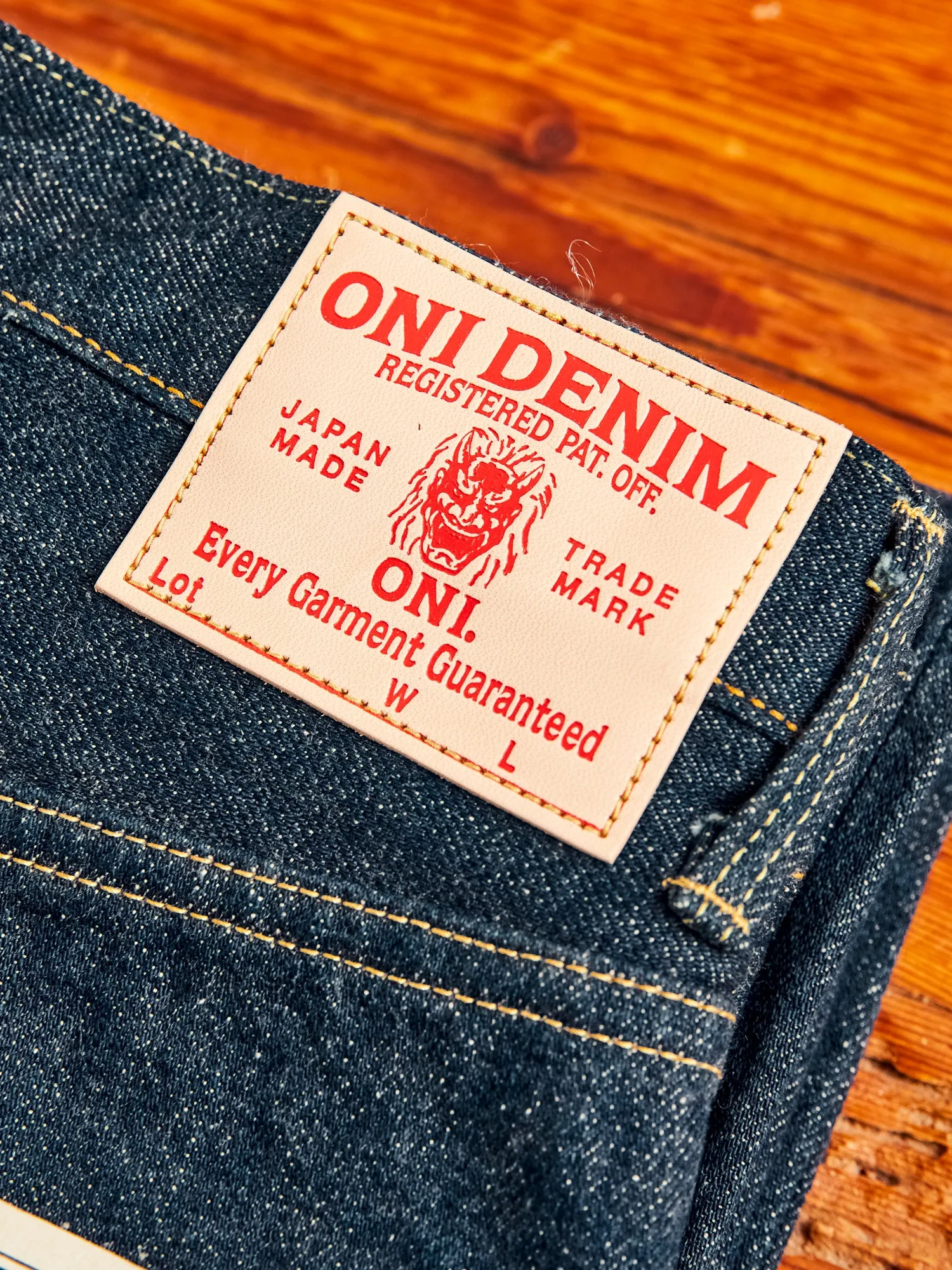 902 "Ishikawadai" 15oz Selvedge Denim - High Tapered Fit