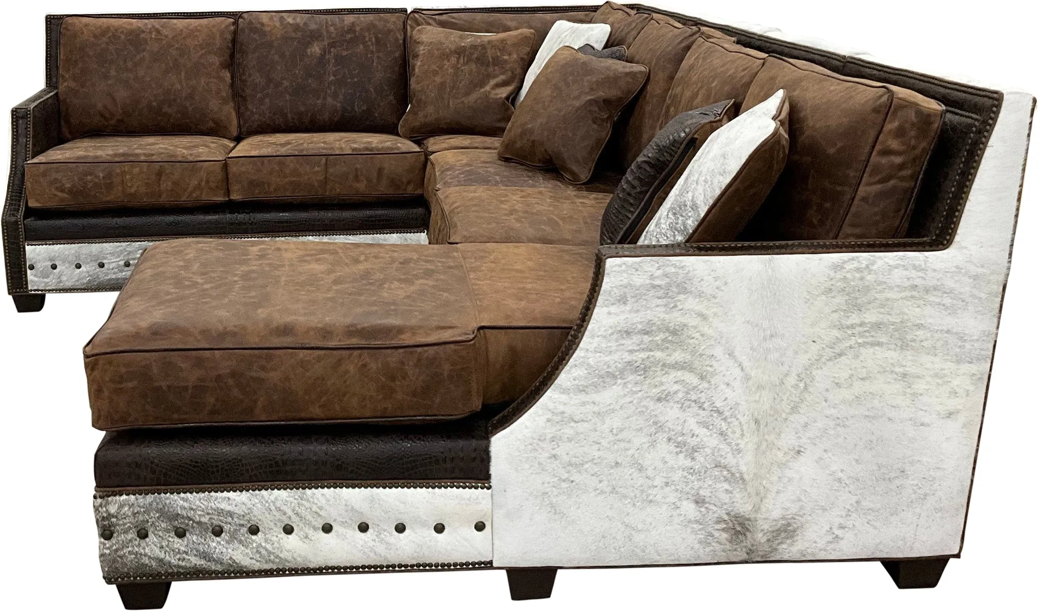Aberdeen Hacienda Western Sectional Sofa