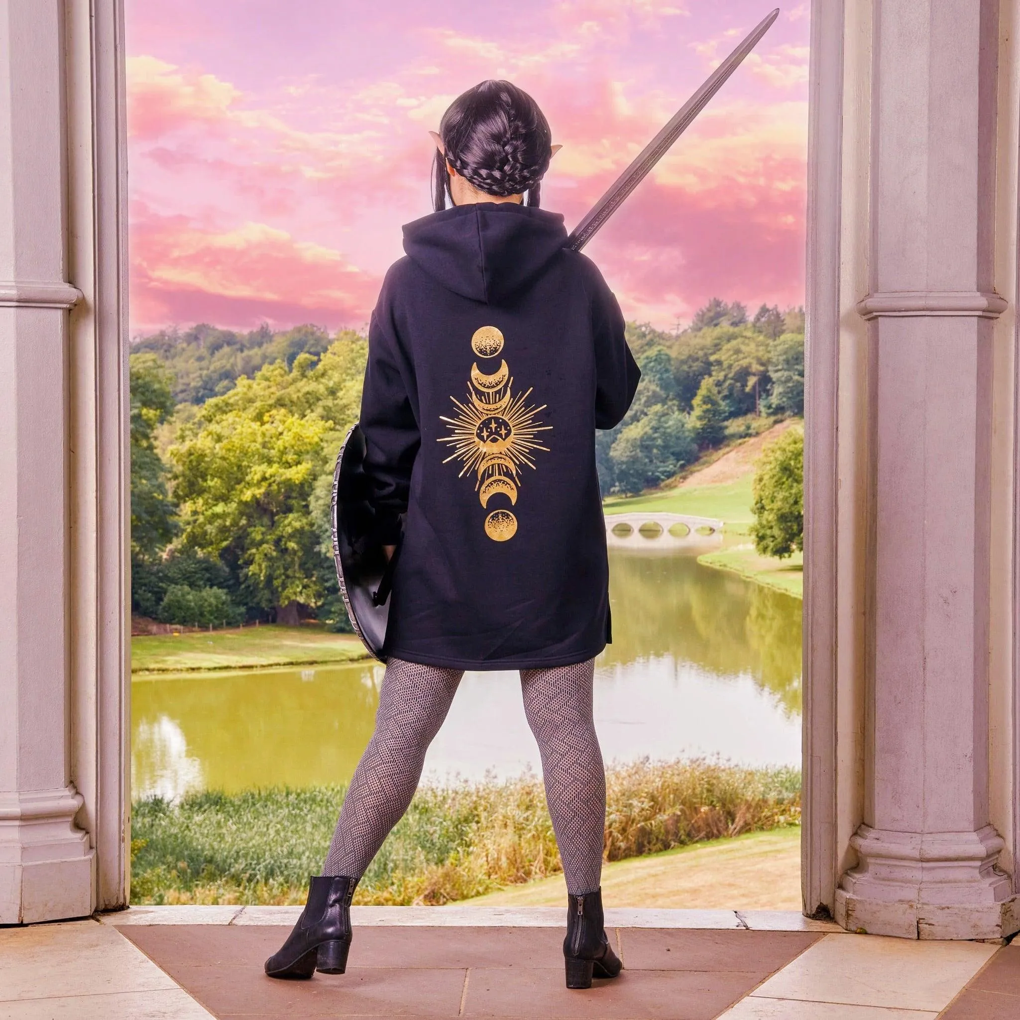 Elegant High Lady ACOTAR-Themed Hoodie