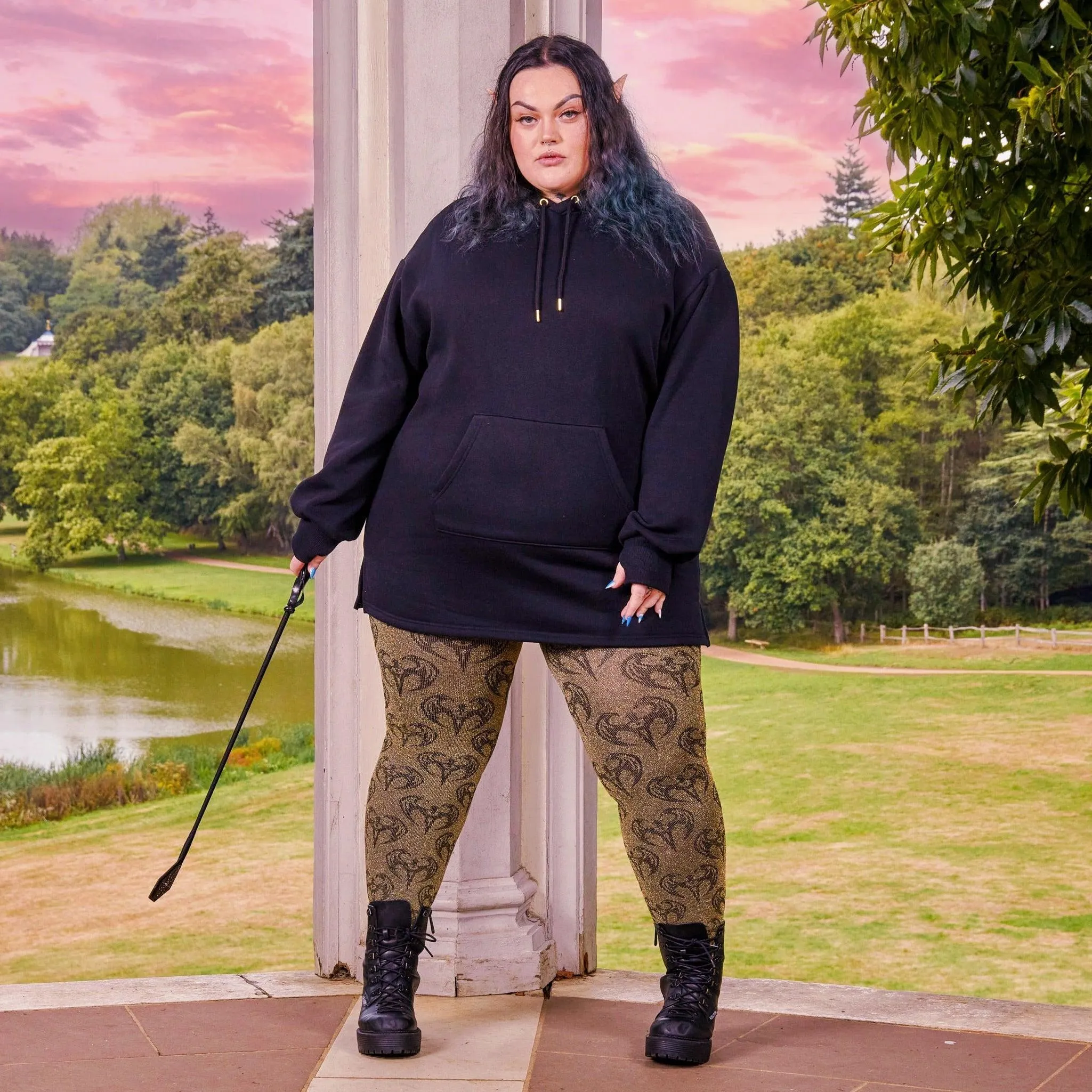 Elegant High Lady ACOTAR-Themed Hoodie