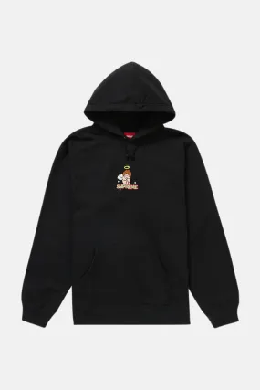 Angel Hooded Sweatshirt Black