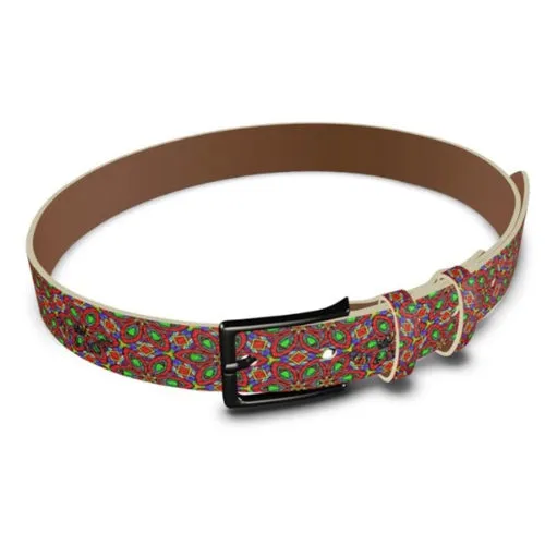 #Be6 JAXS N CROWN COLLECTION designer, leather belt