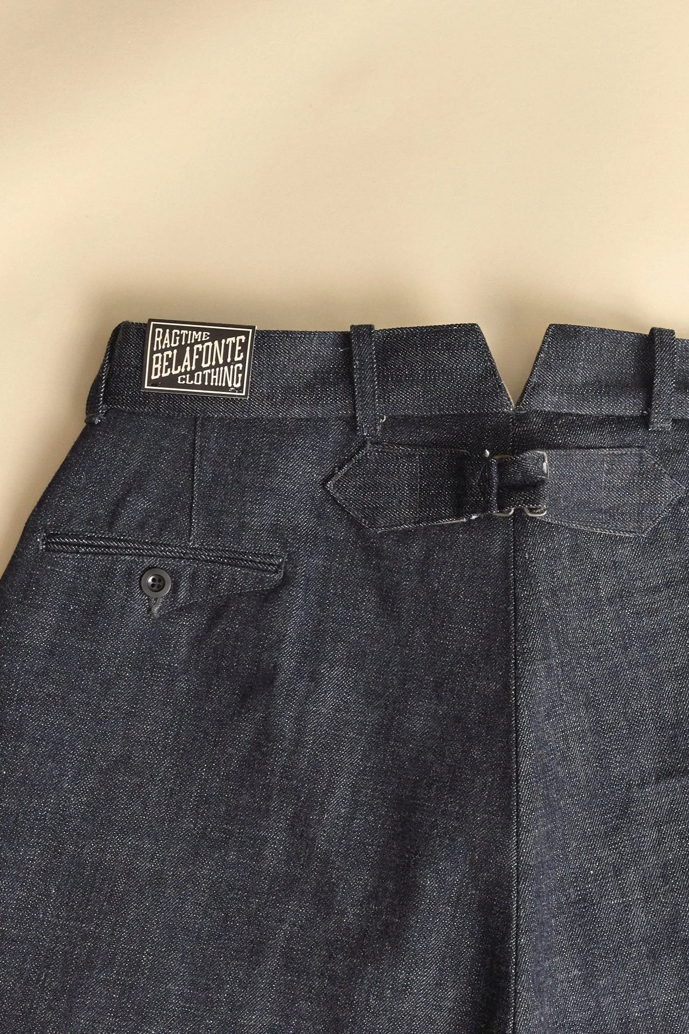 Belafonte Hi Back Trouser - Indigo Denim