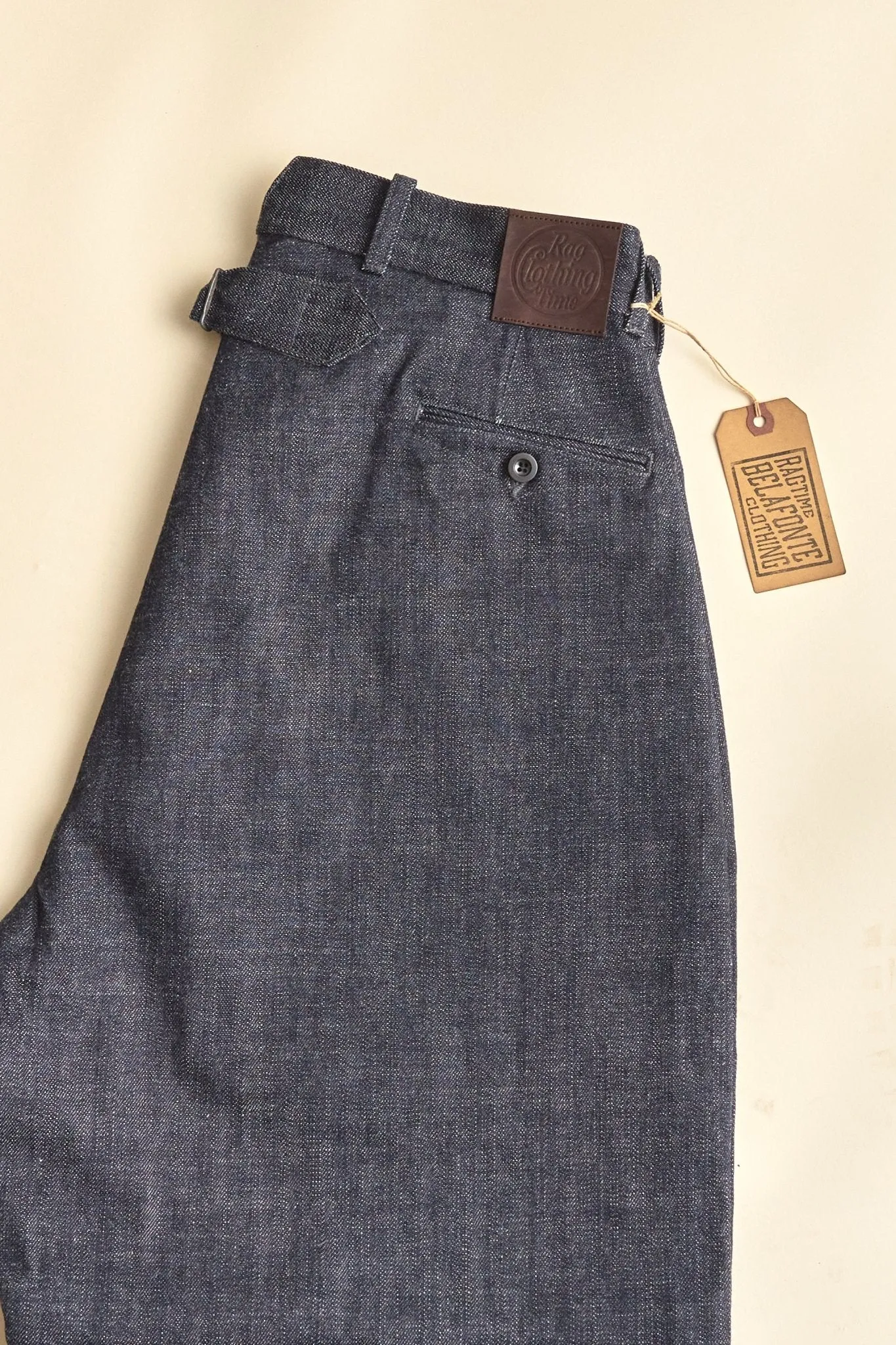 Belafonte Hi Back Trouser - Indigo Denim