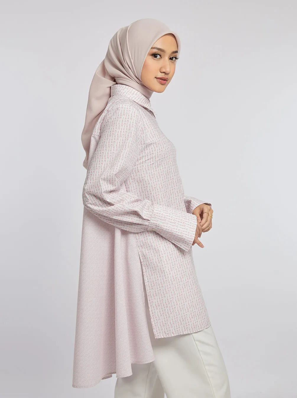 BIYA A-LINE TUNIC PINK