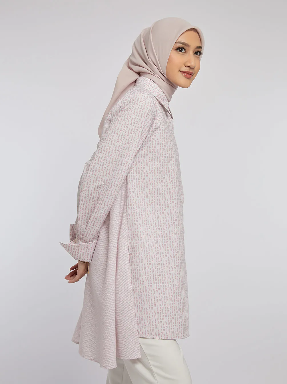 BIYA A-LINE TUNIC PINK