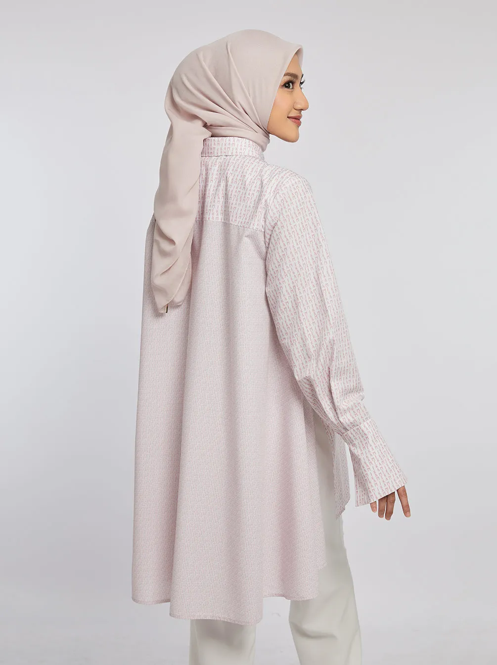 BIYA A-LINE TUNIC PINK
