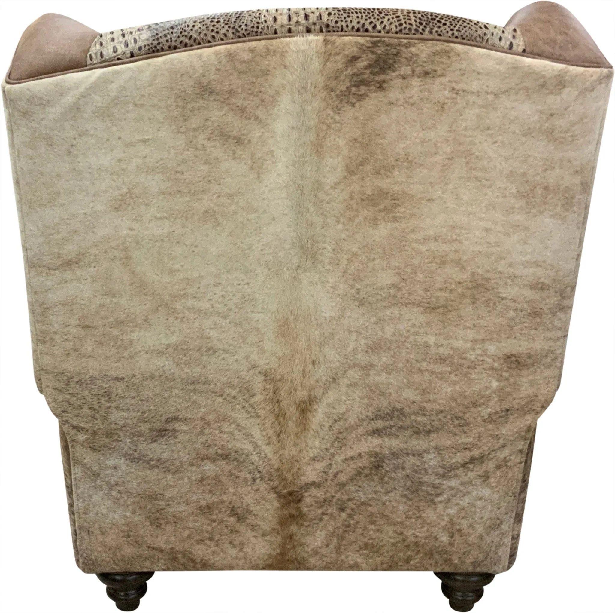 Blonde Mustang Western Recliner