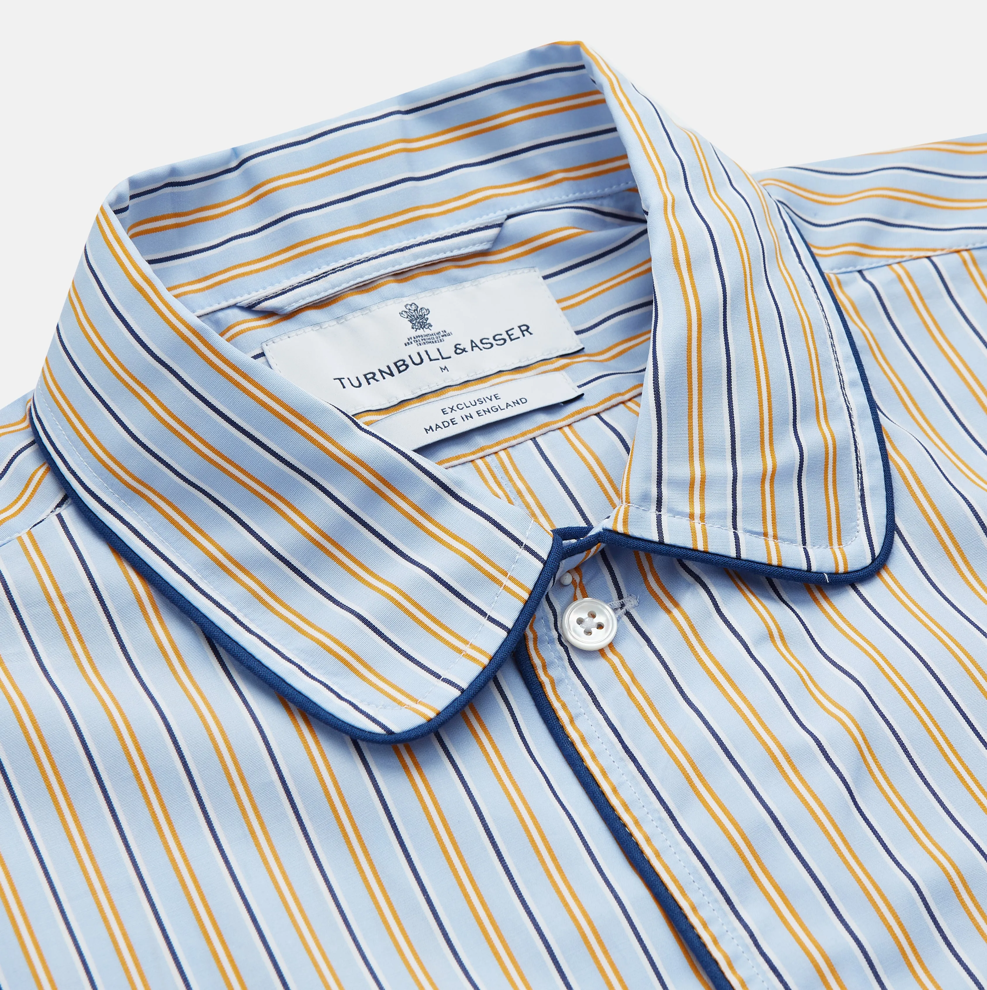 Blue, Orange and Navy Stripe Nightshirt