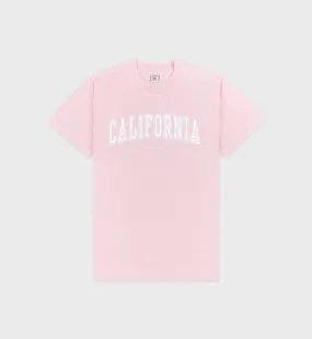 California T-Shirt - Ballet/White