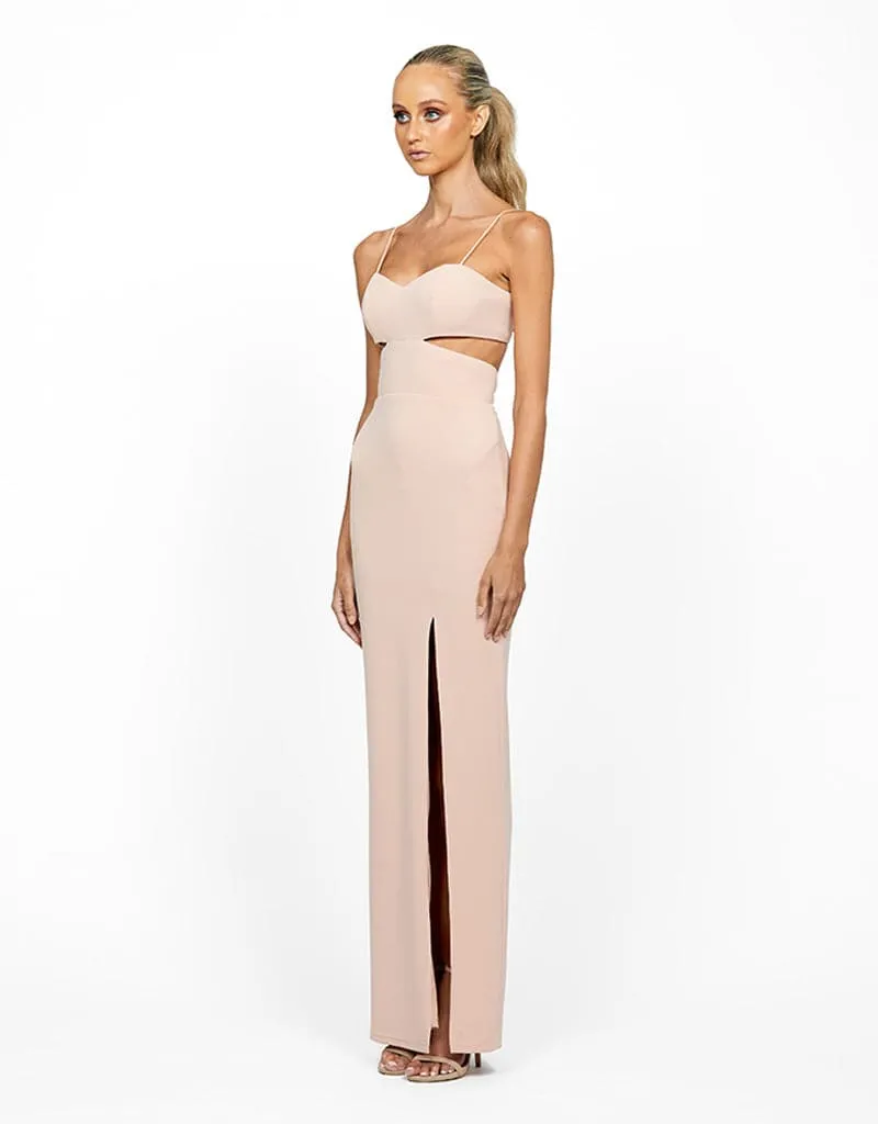 CALLISTA CUT OUT MAXI DRESS BL55D15L