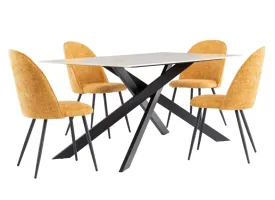 Camilla Dining Tables(Black Leg)