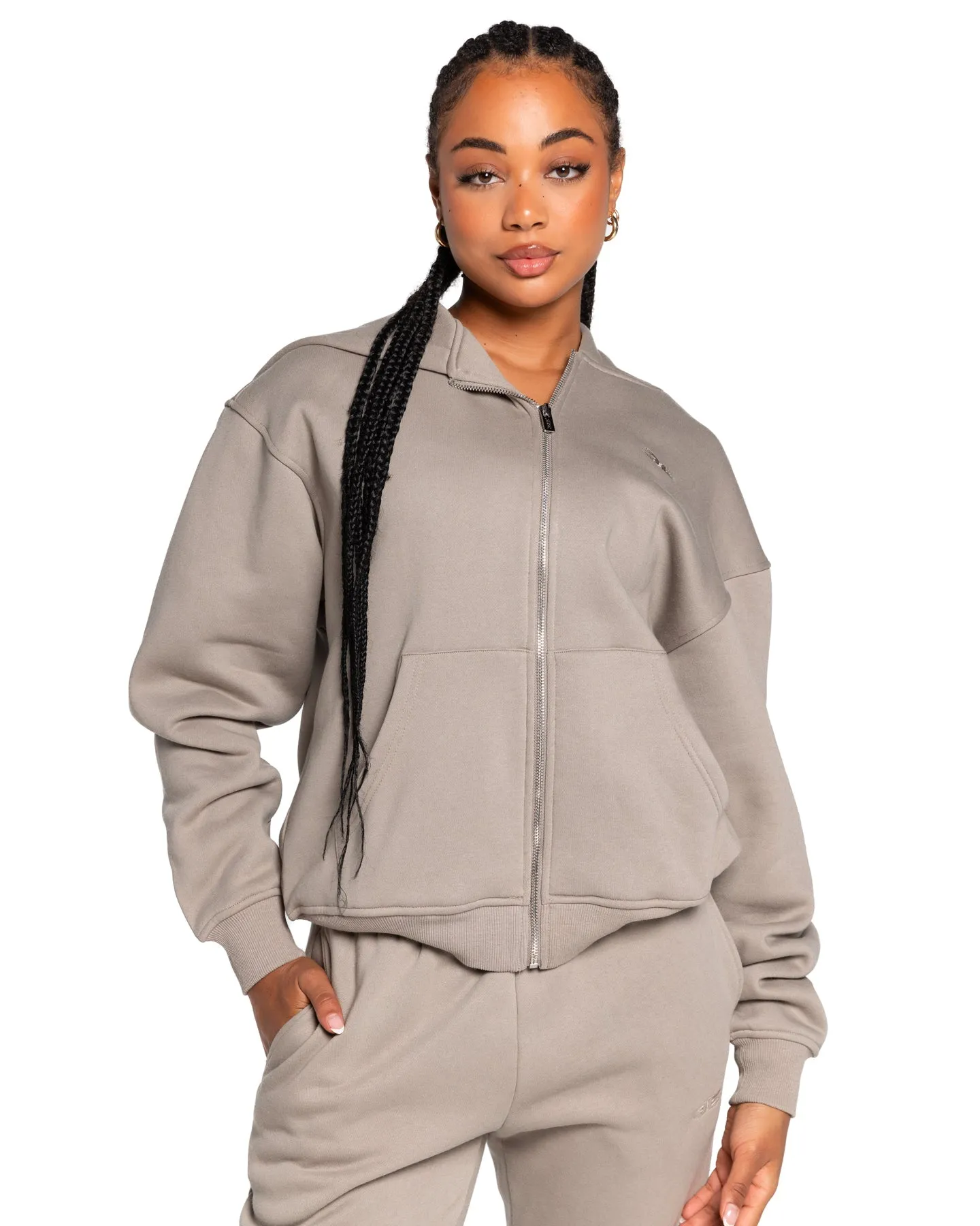 Classic Zip Through - Vintage Khaki