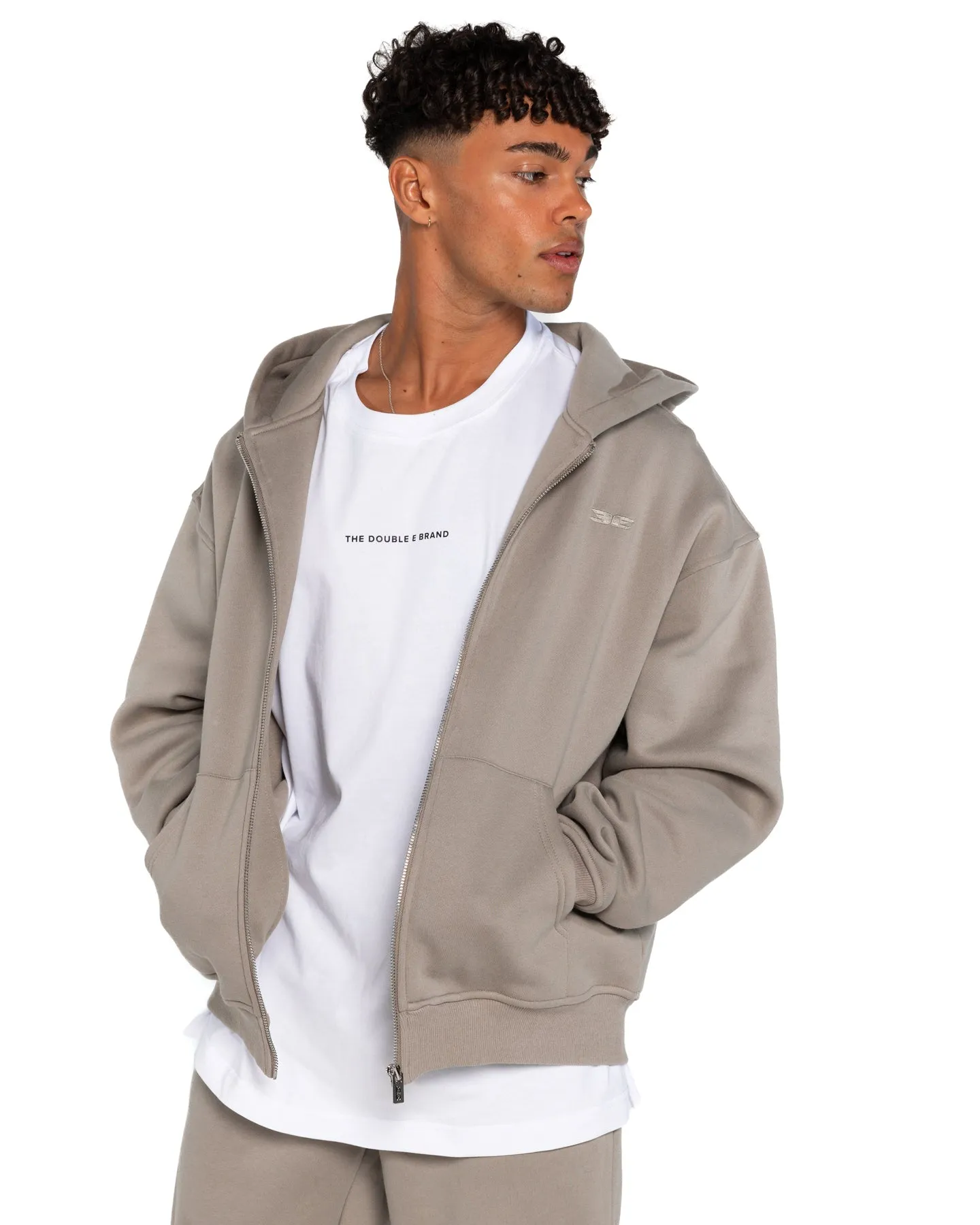 Classic Zip Through - Vintage Khaki