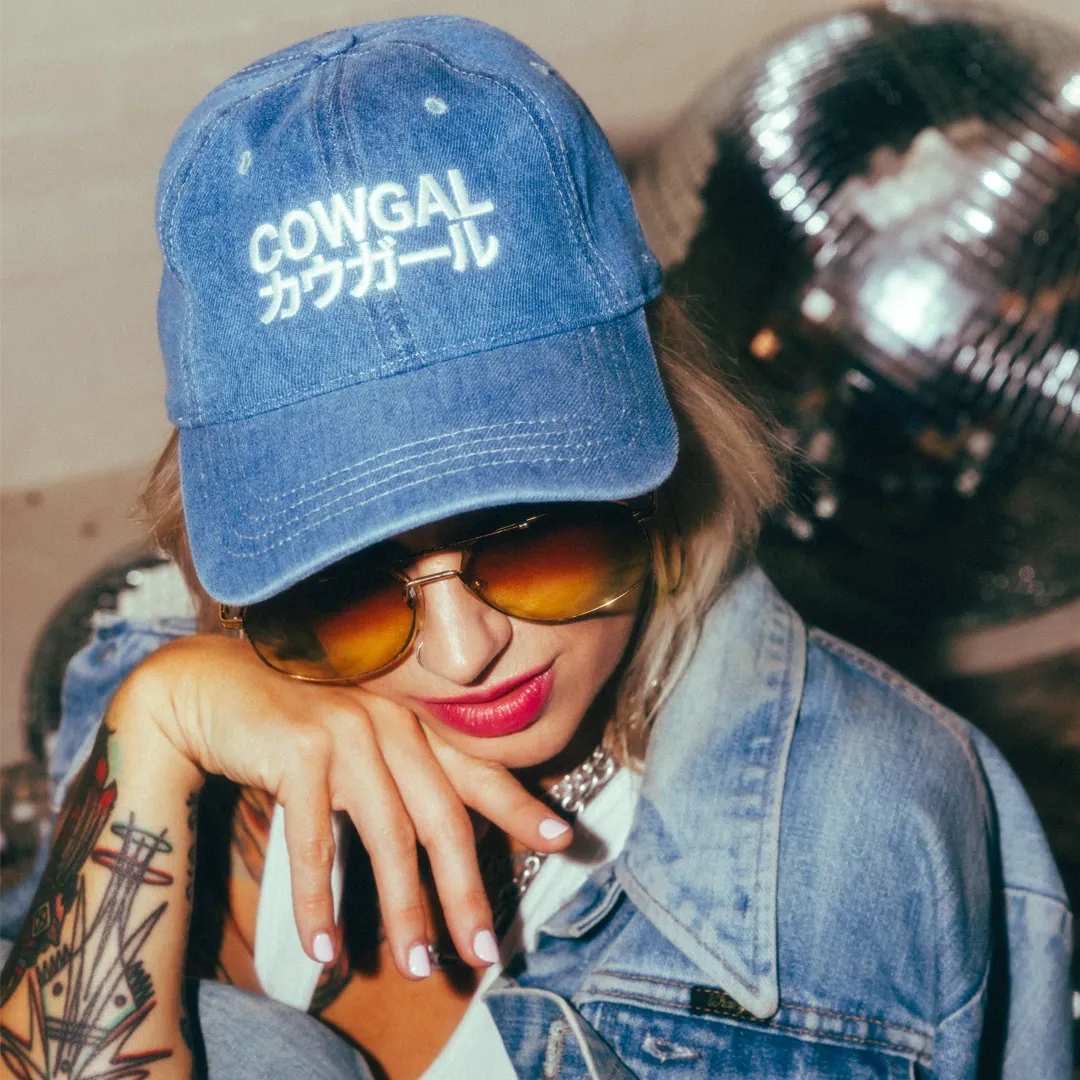 Cowgal Hat Japan Dark Denim Dad Cap