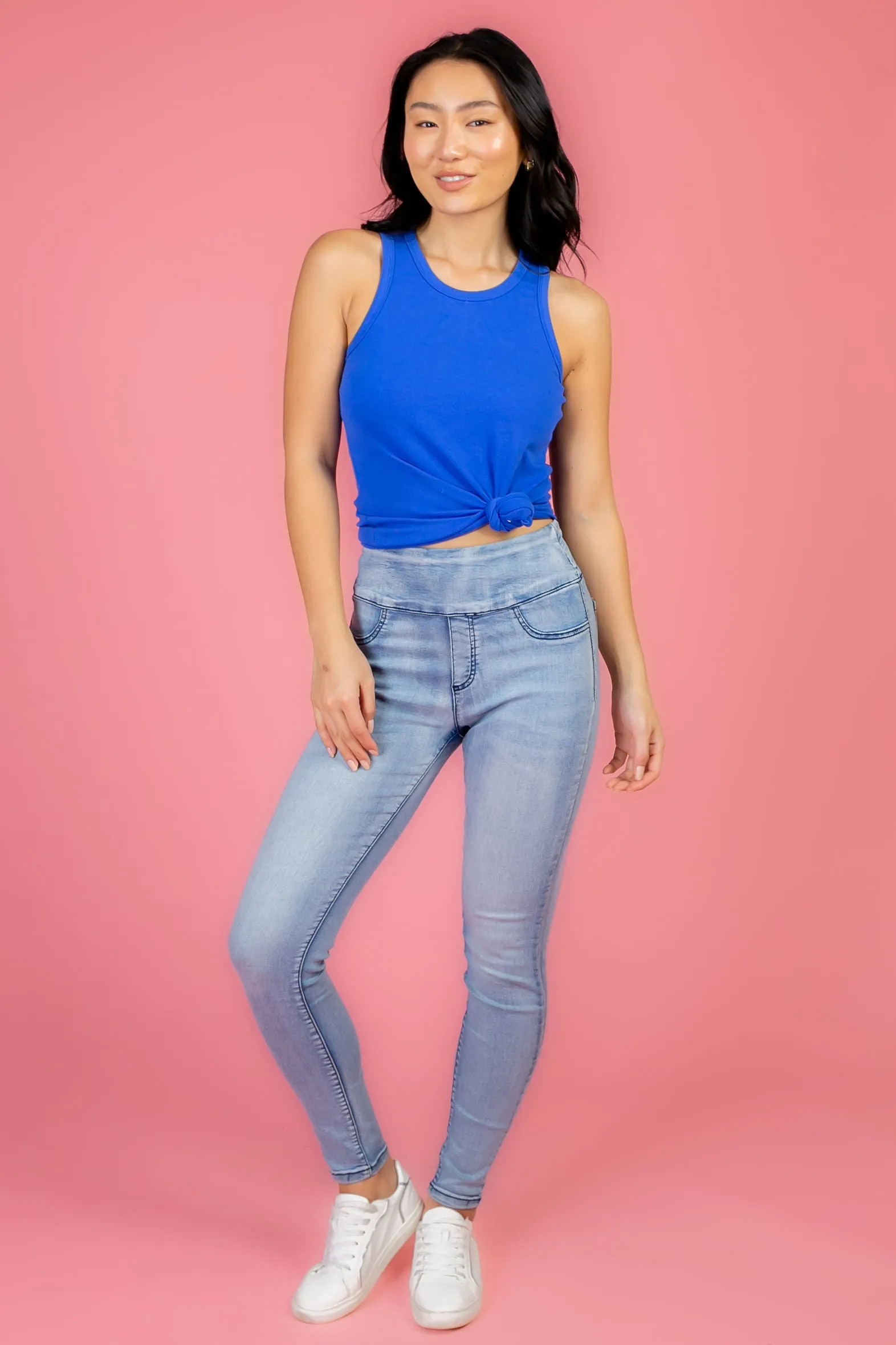 Crew Pull on Jeans