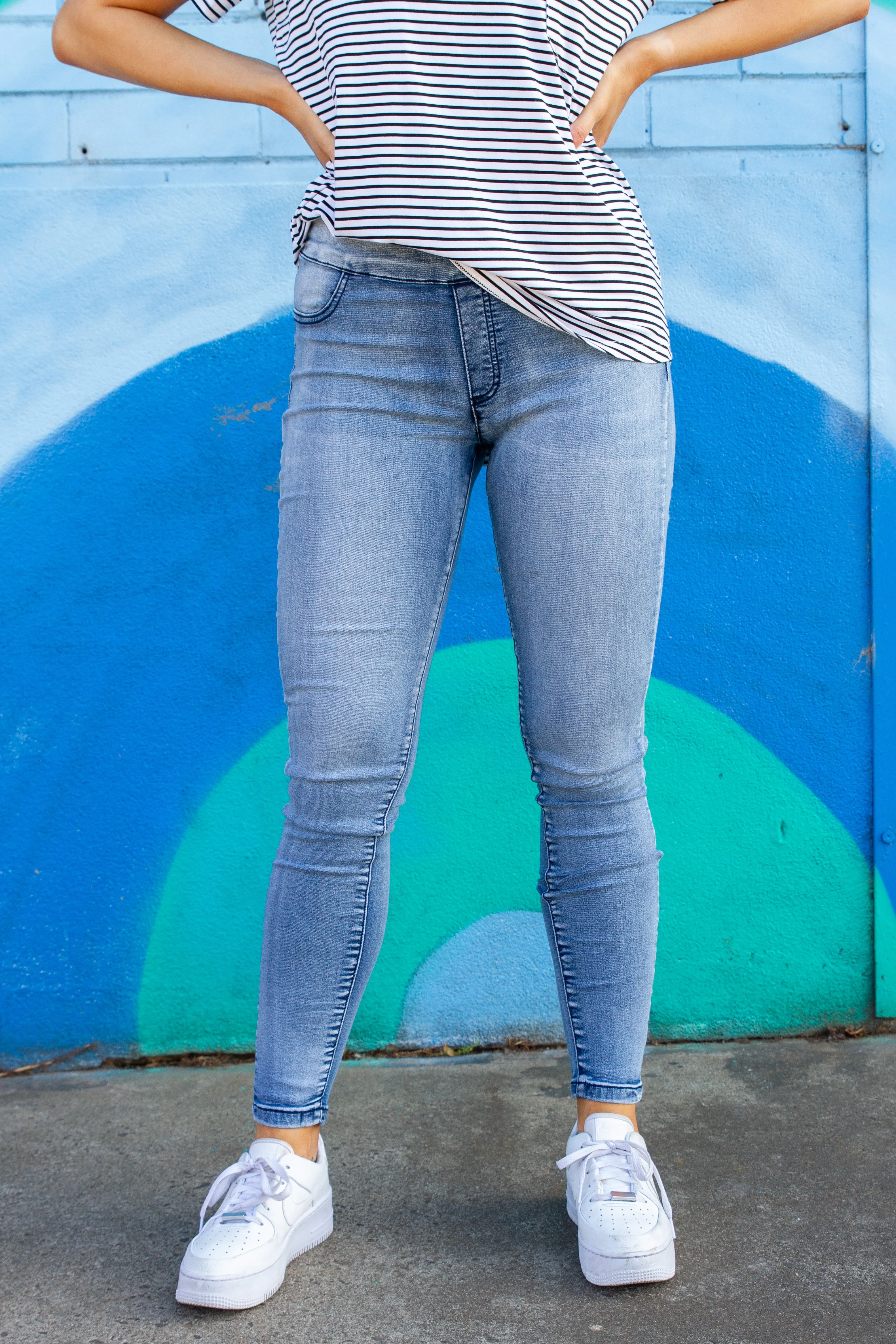 Crew Pull on Jeans
