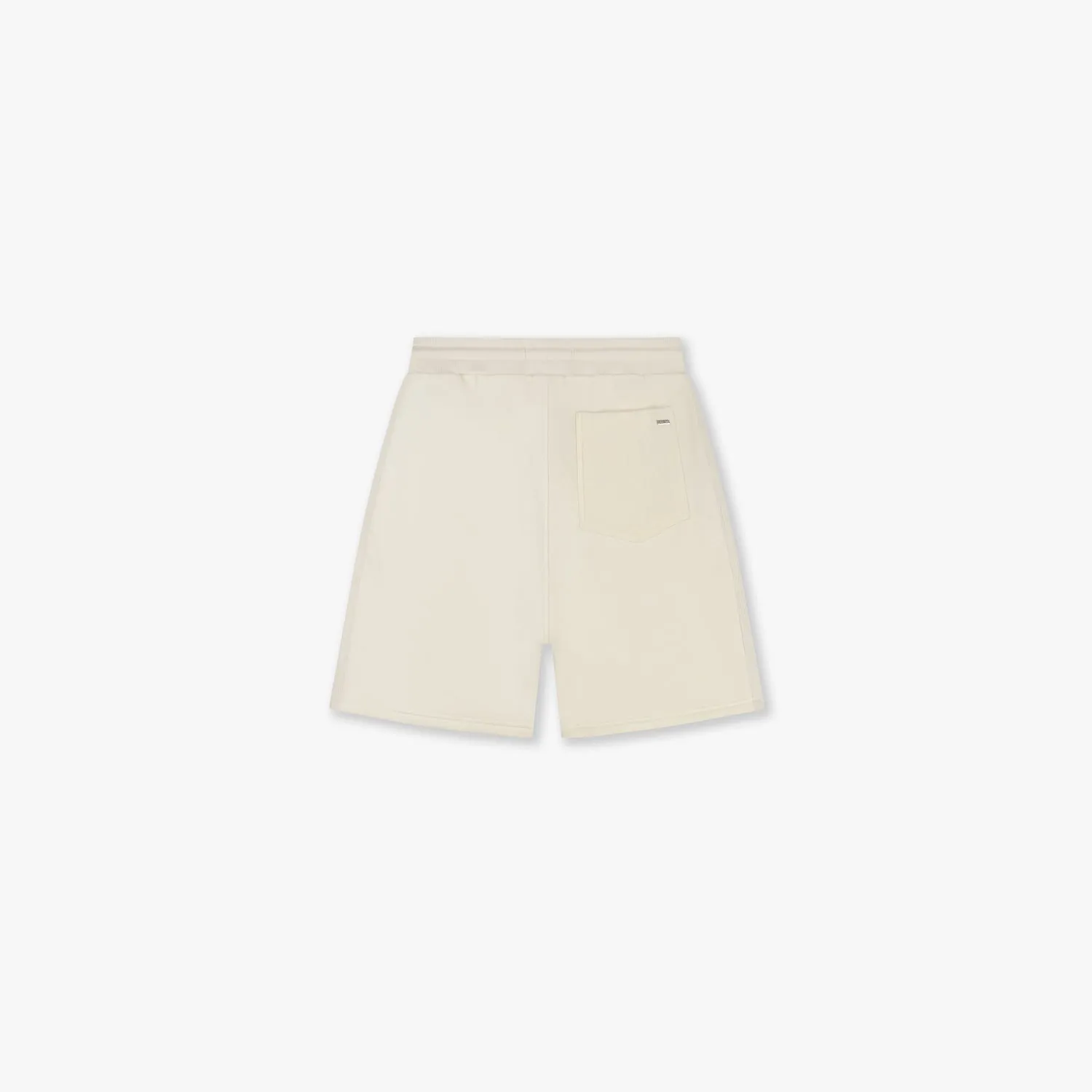 CROYEZ HEAVYWEIGHT LOGO SHORTS - OFF-WHITE