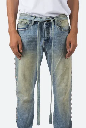 Denim Belt - Blue