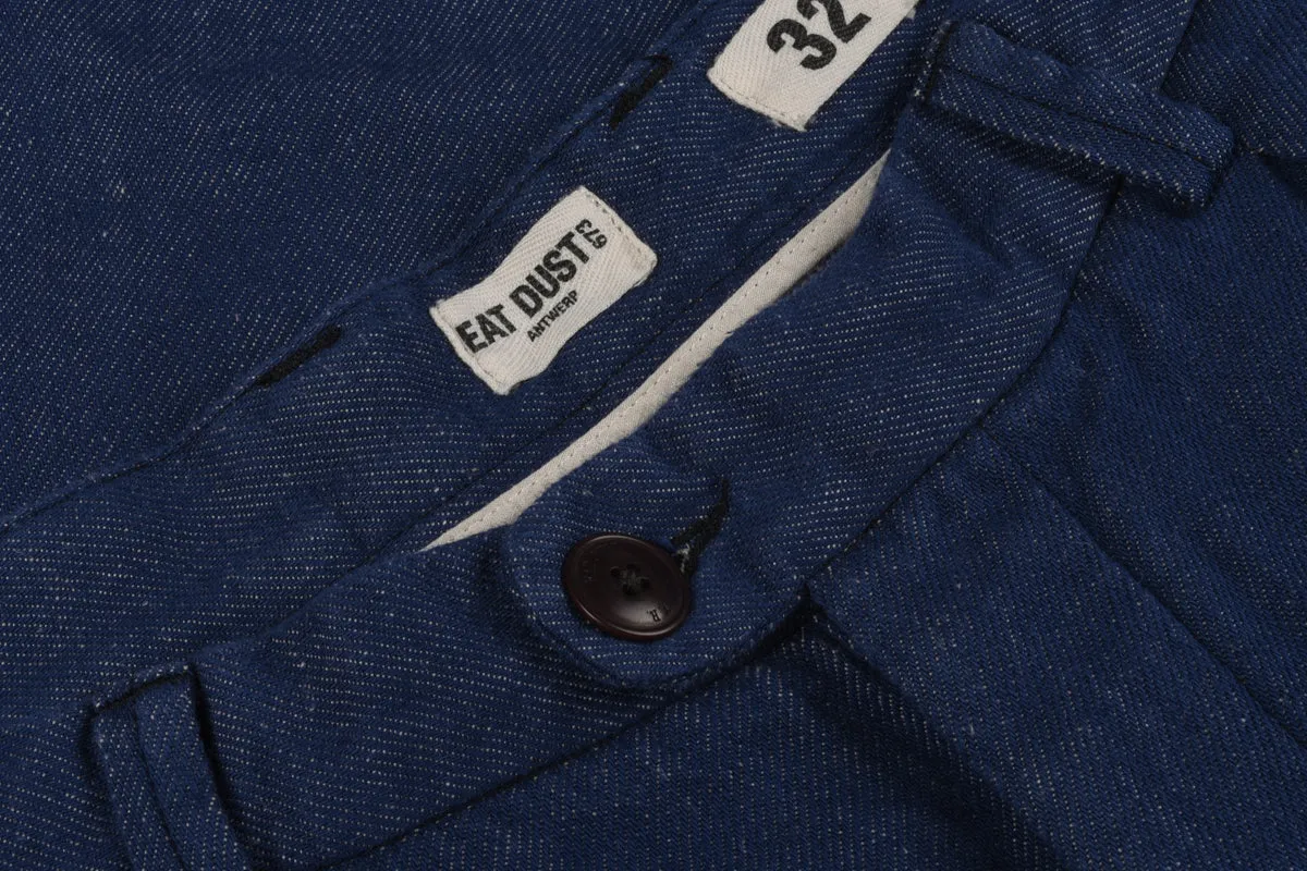 Premium Indigo Preston Fixe Maharajha Style Chino Pants