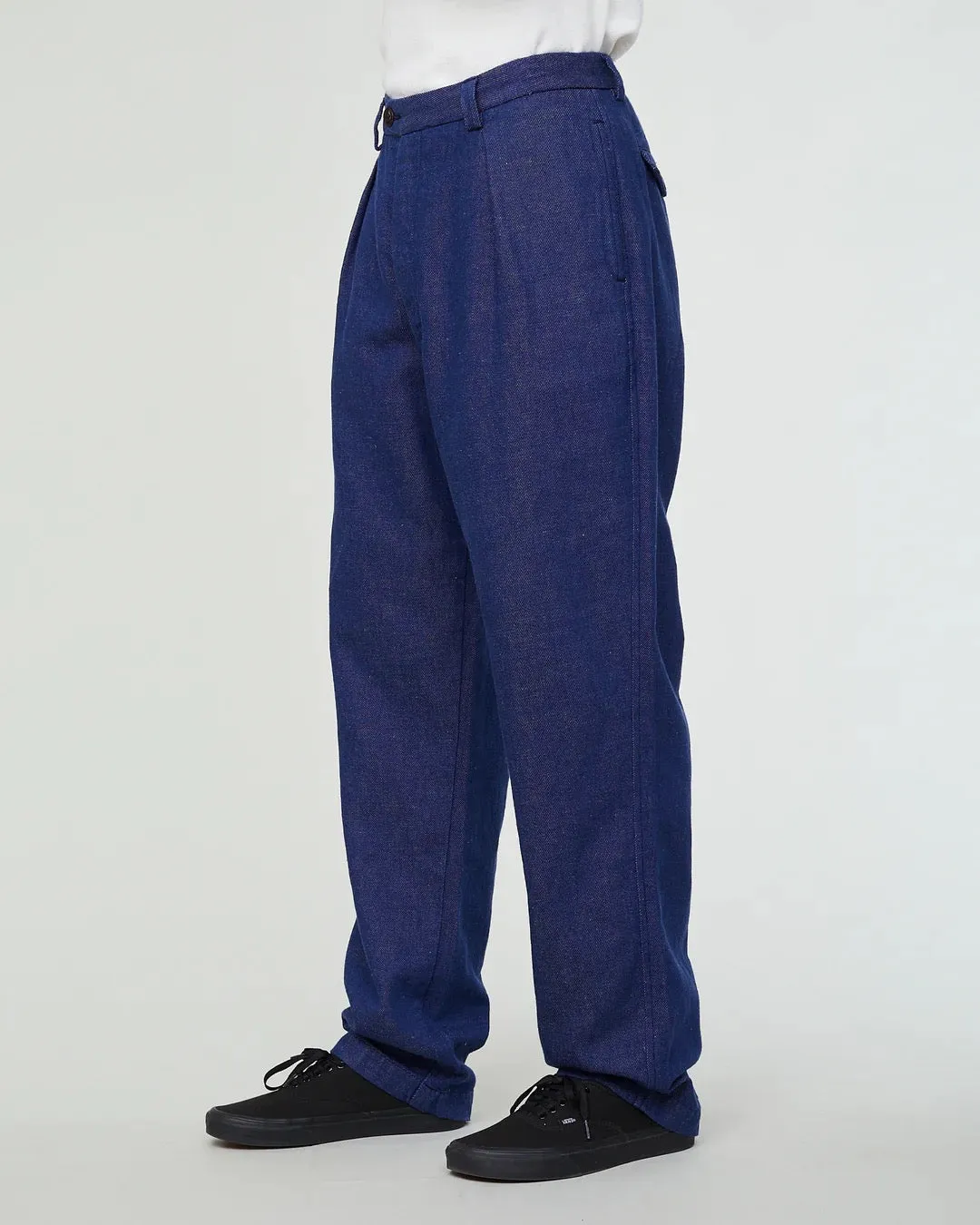 Premium Indigo Preston Fixe Maharajha Style Chino Pants