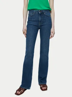 Eltham Slim Flared Jean | Vintage Mid Blue