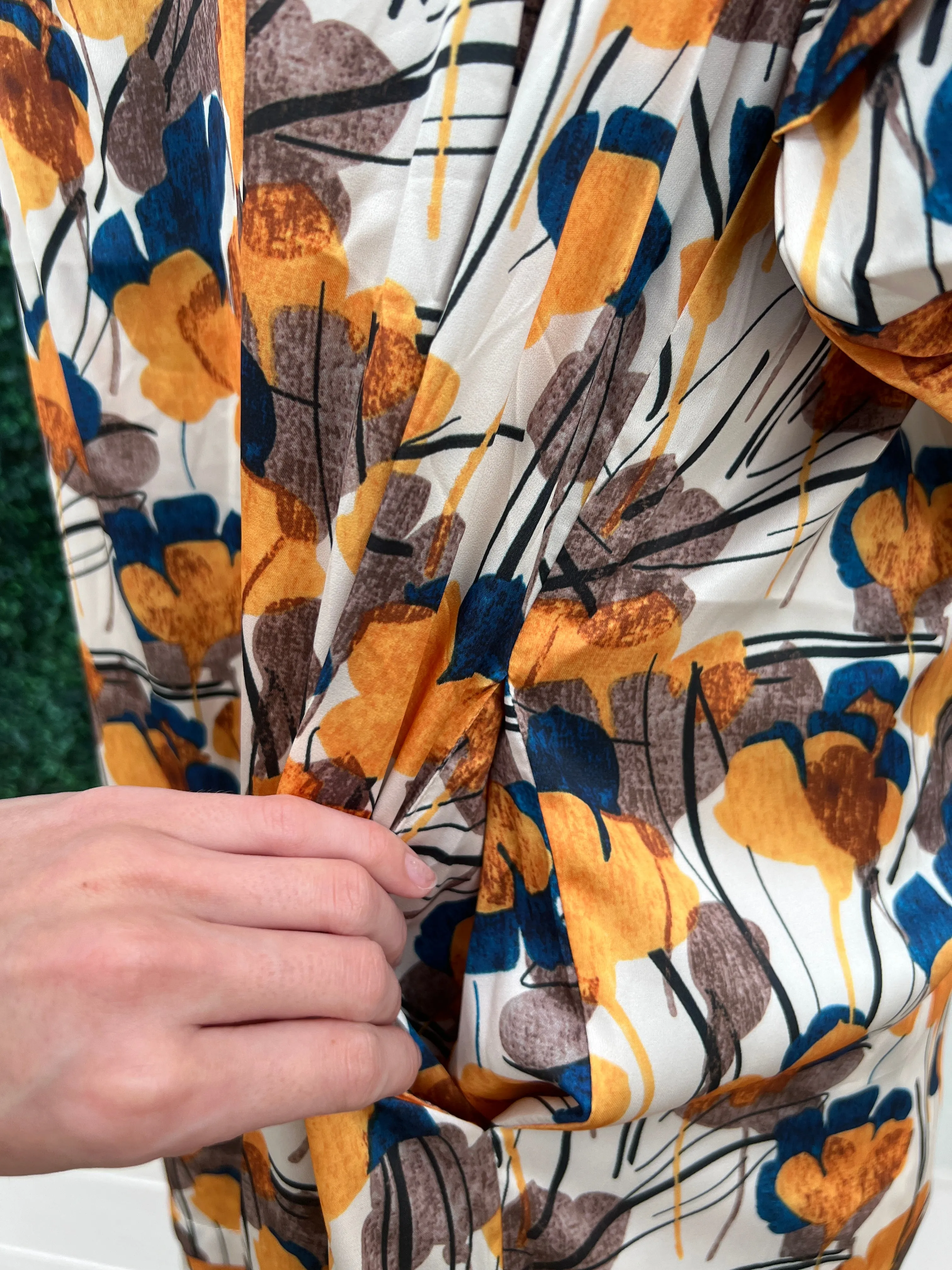 Fall Pleats Dress