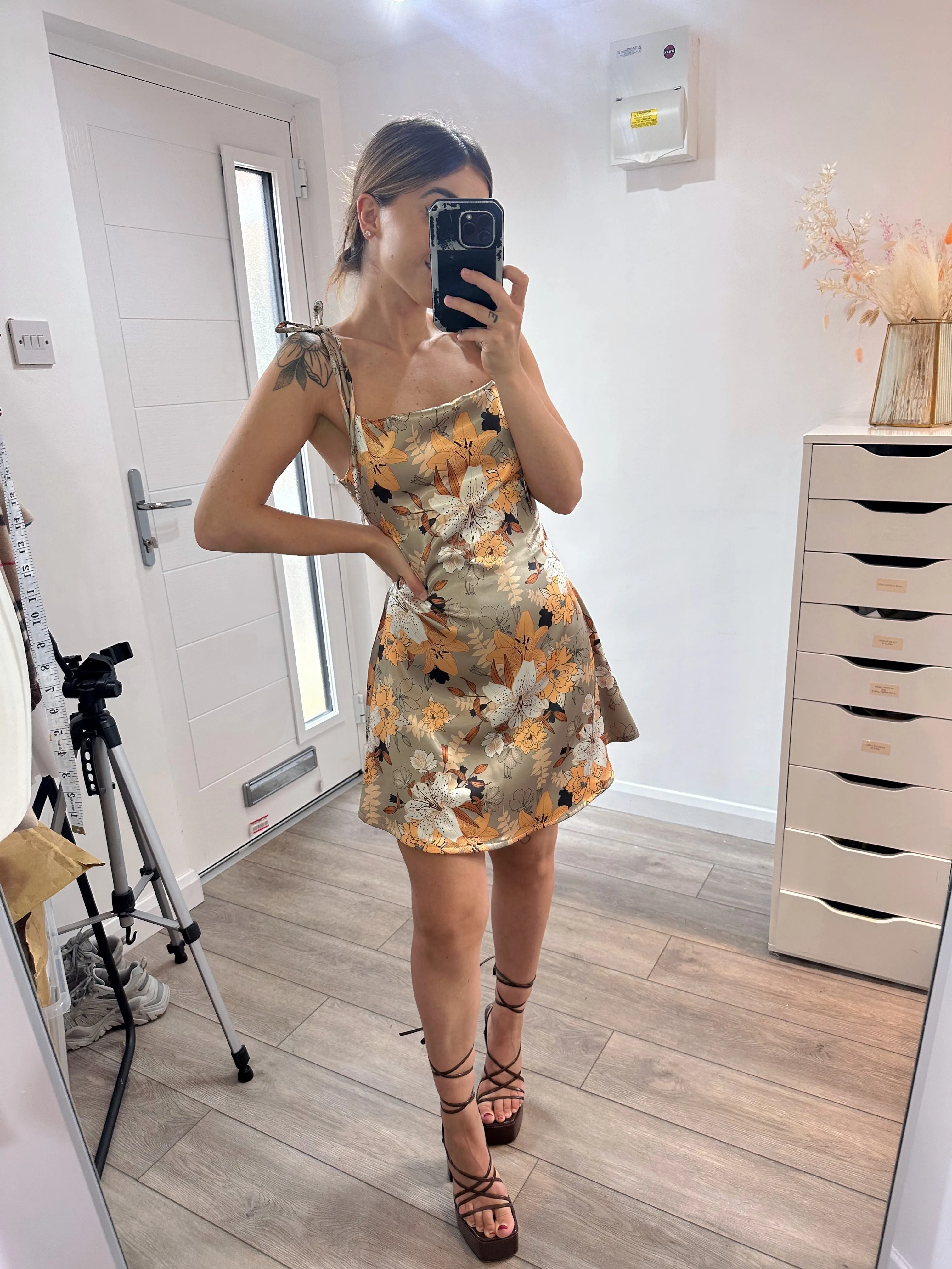 Flora mini dress
