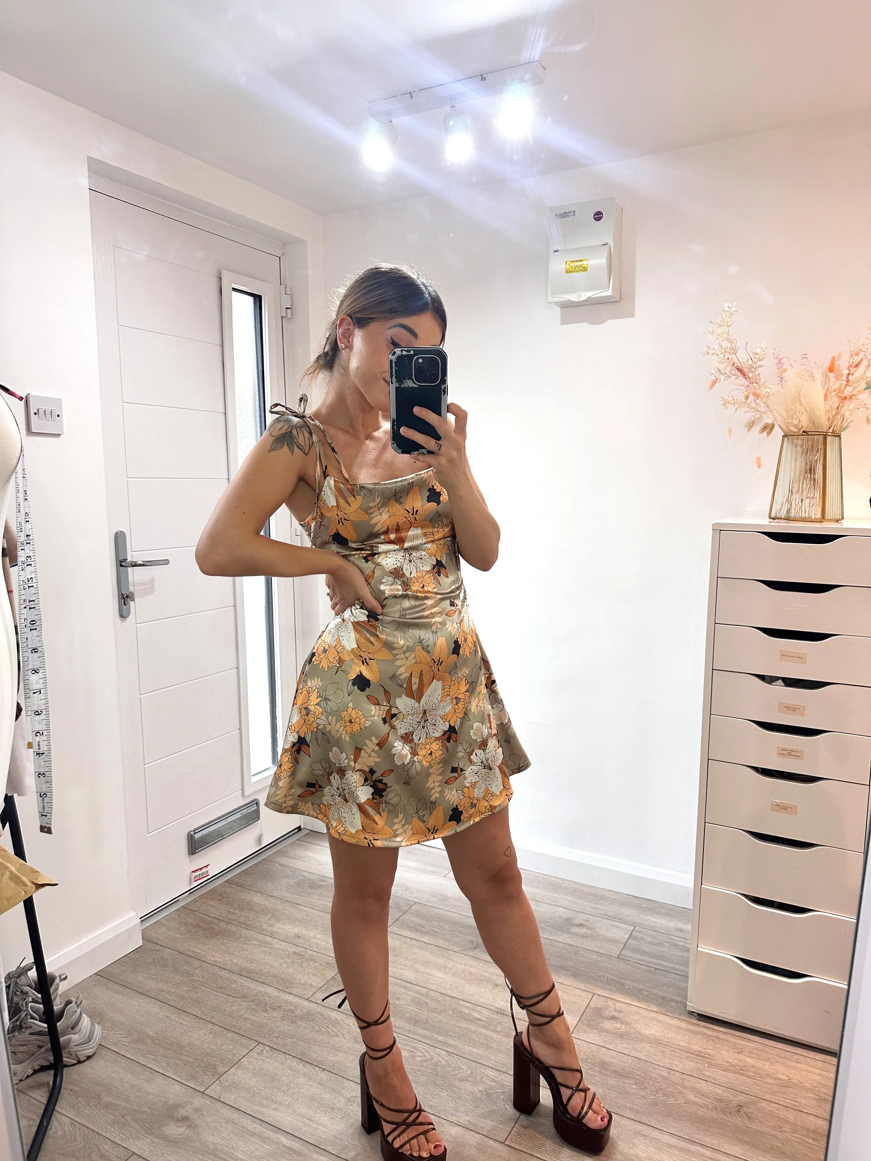 Flora mini dress