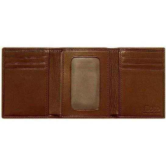 Floto Leather Firenze Tri-Fold Wallet