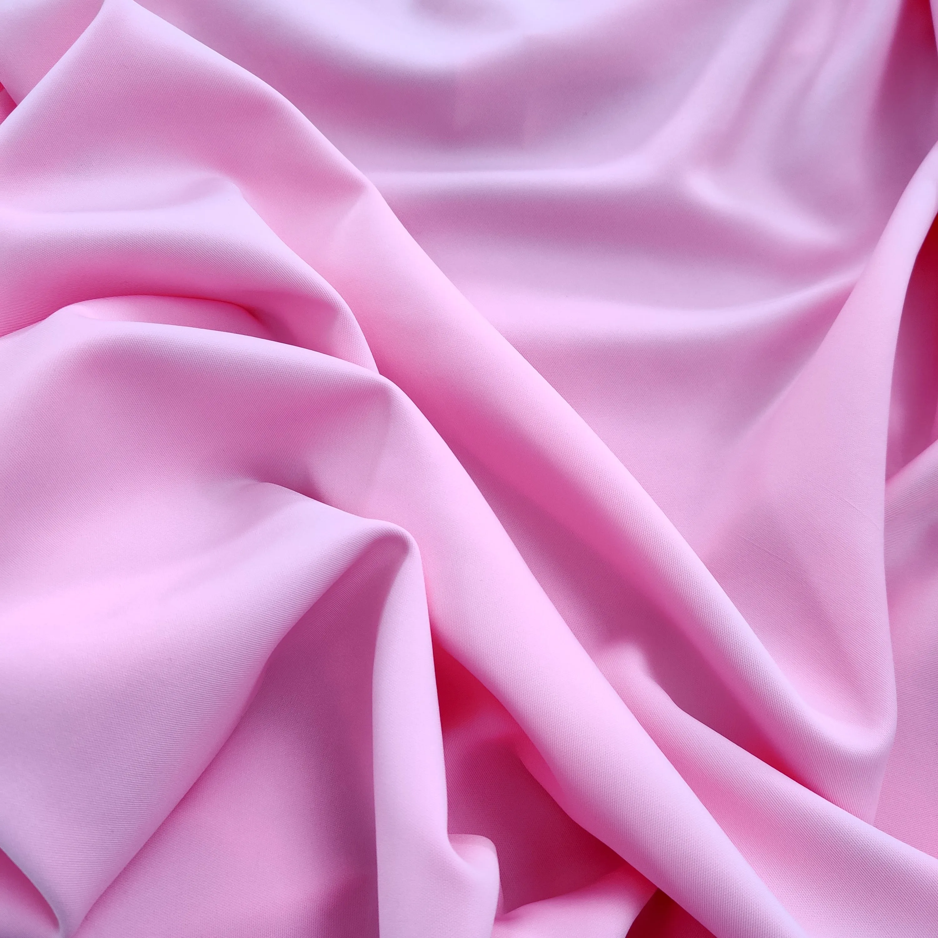 FS075 Solid Plain Scuba Stretch Knit Fabric - Over 25 Colours