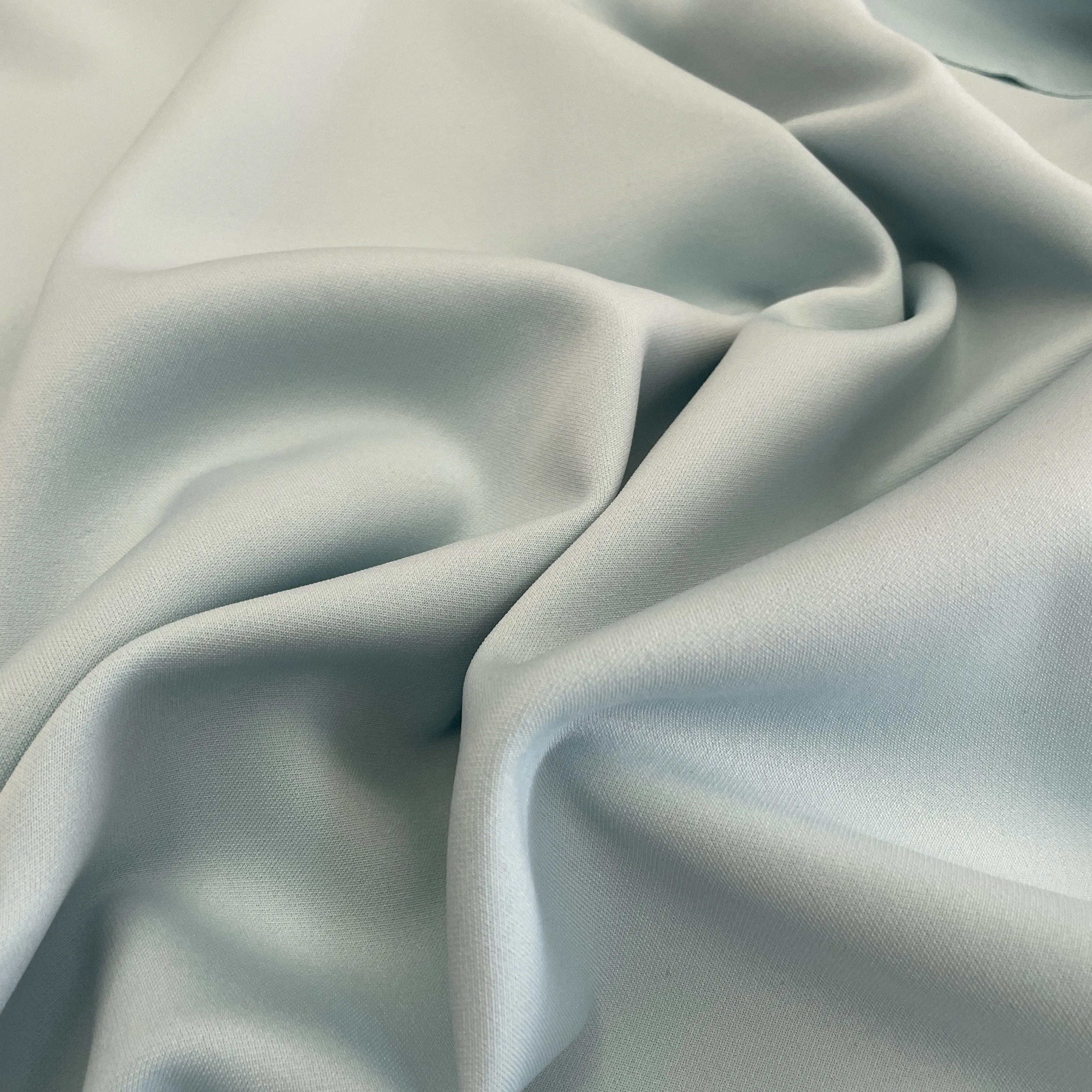 FS075 Solid Plain Scuba Stretch Knit Fabric - Over 25 Colours