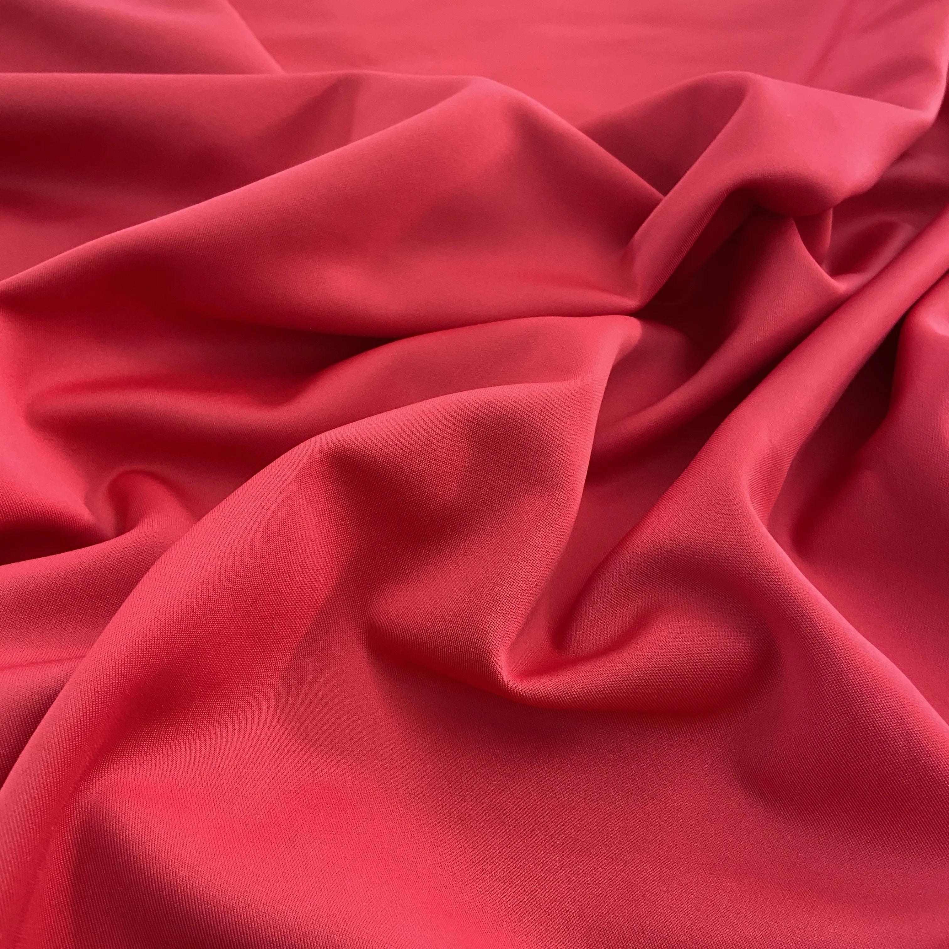 FS075 Solid Plain Scuba Stretch Knit Fabric - Over 25 Colours