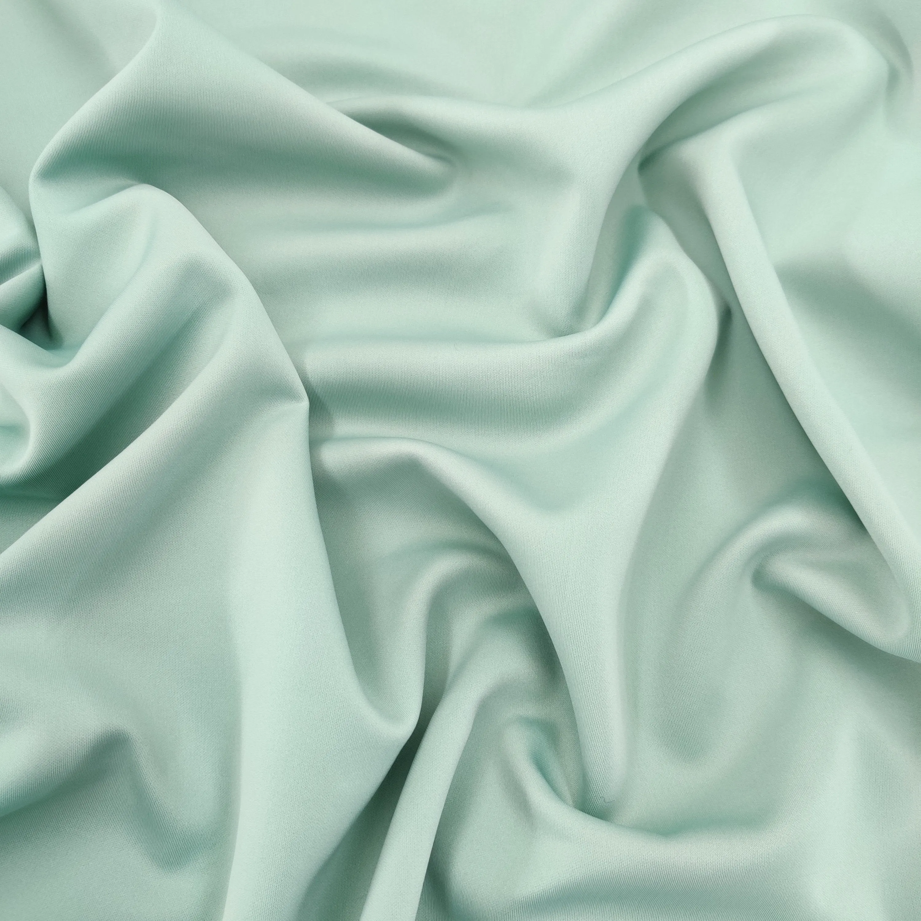 FS075 Solid Plain Scuba Stretch Knit Fabric - Over 25 Colours