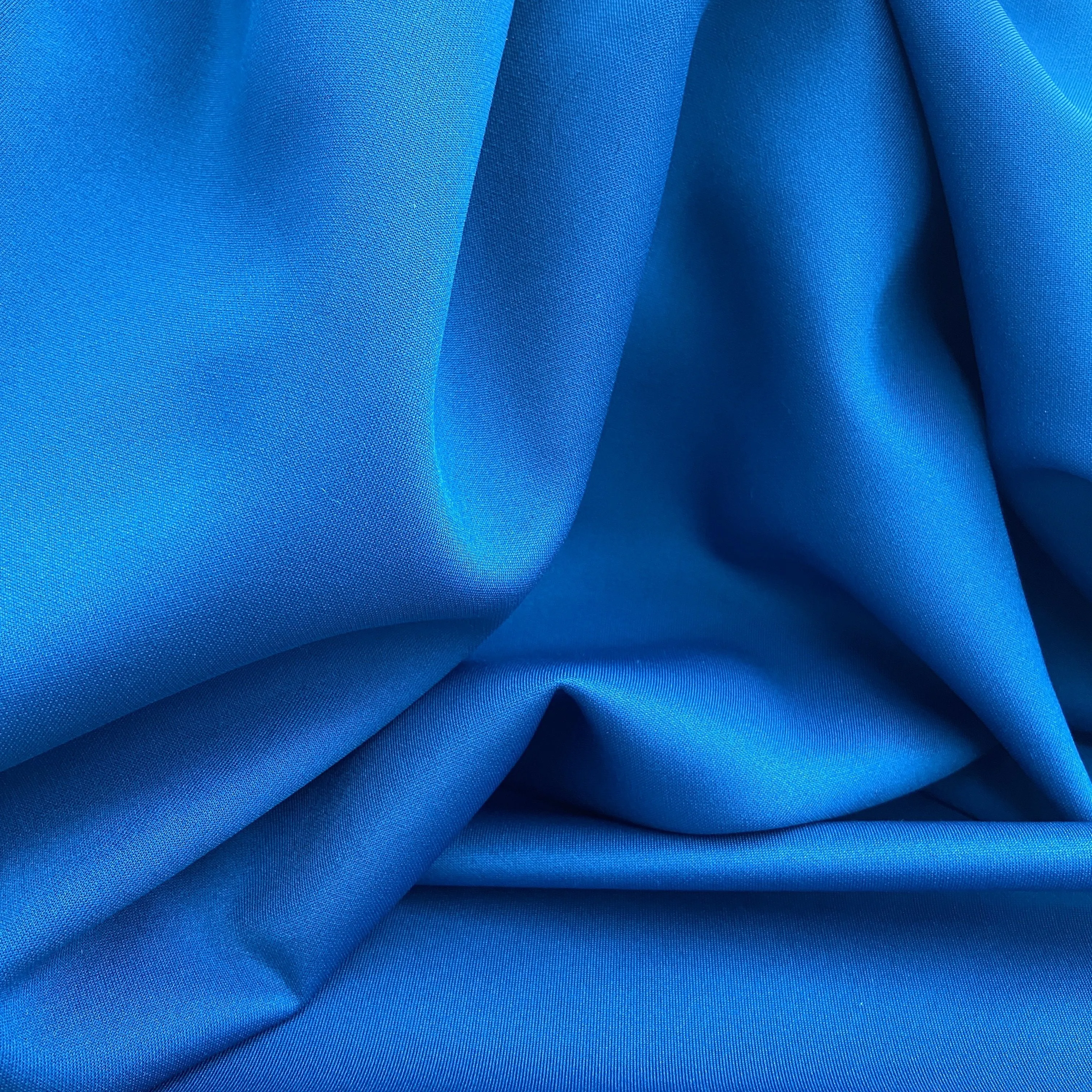 FS075 Solid Plain Scuba Stretch Knit Fabric - Over 25 Colours
