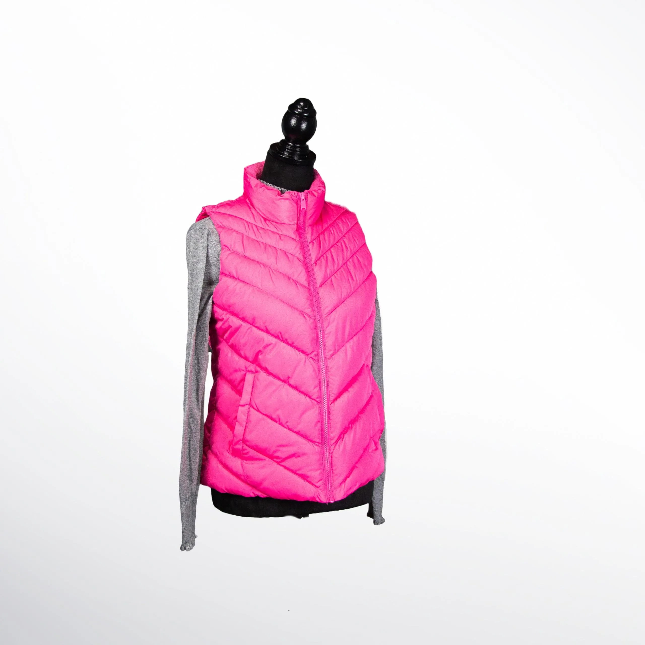 GAP Women’s Pink Puffer Vest