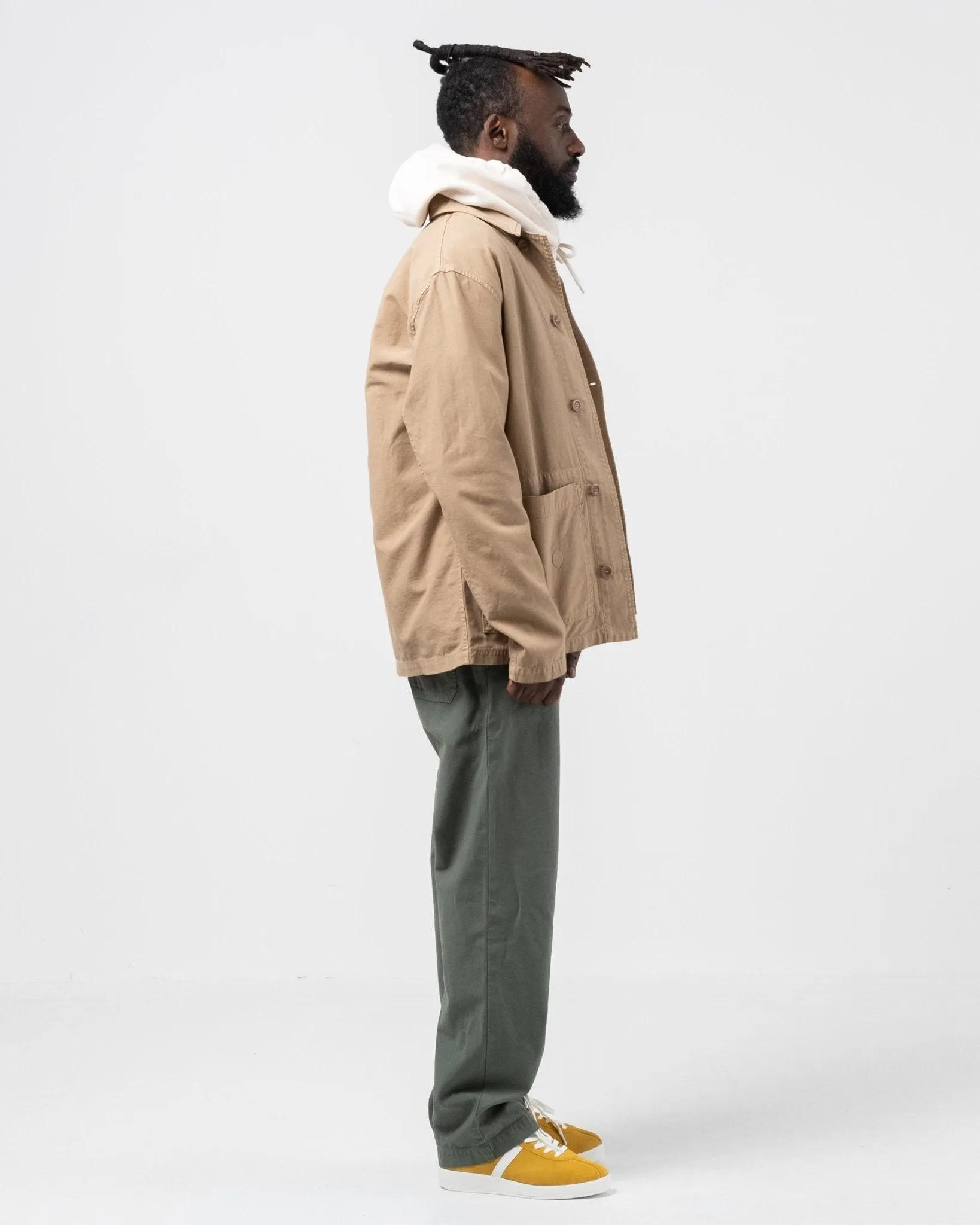 Geoff McFetridge Mads Backsatin Dark Khaki