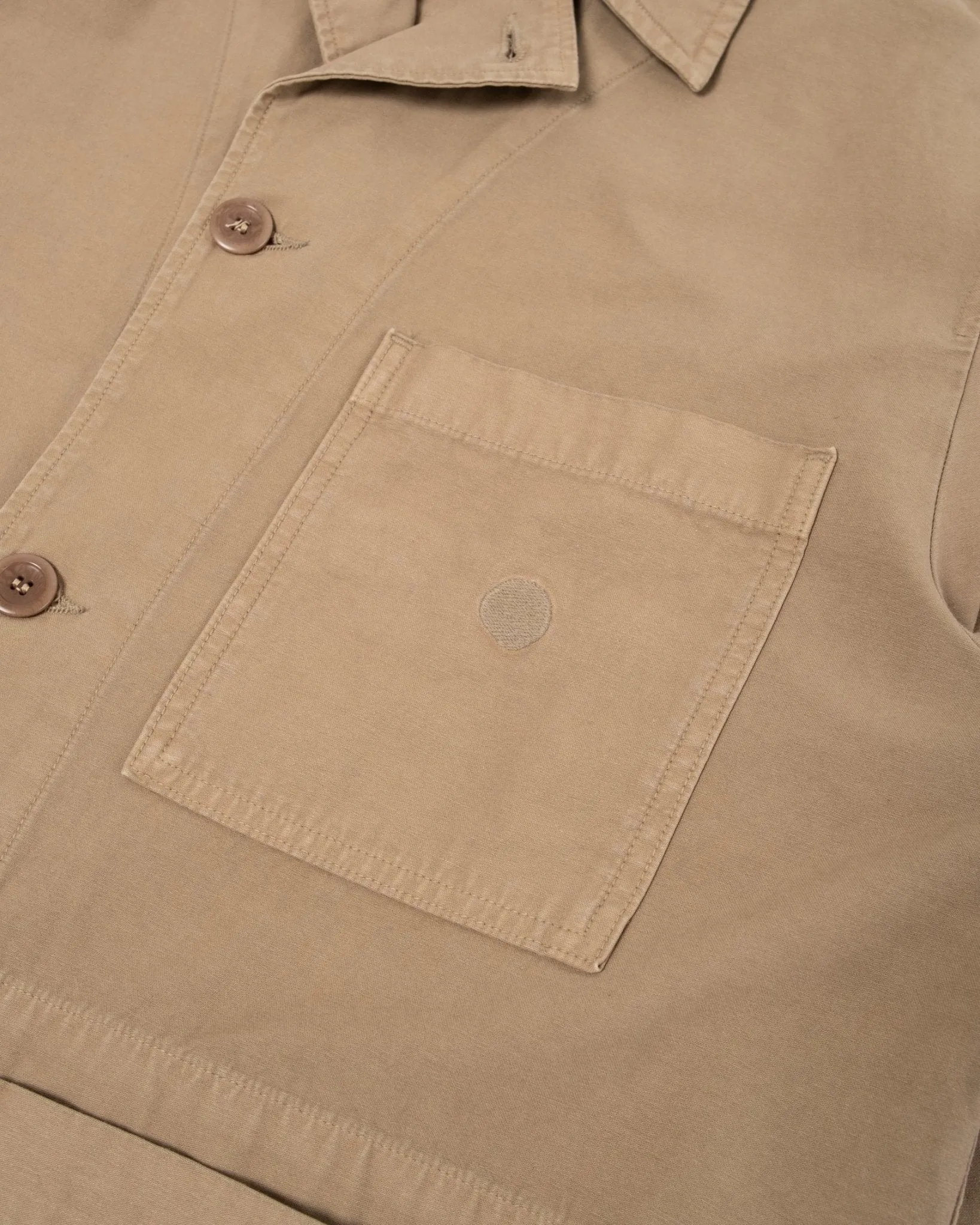 Geoff McFetridge Mads Backsatin Dark Khaki