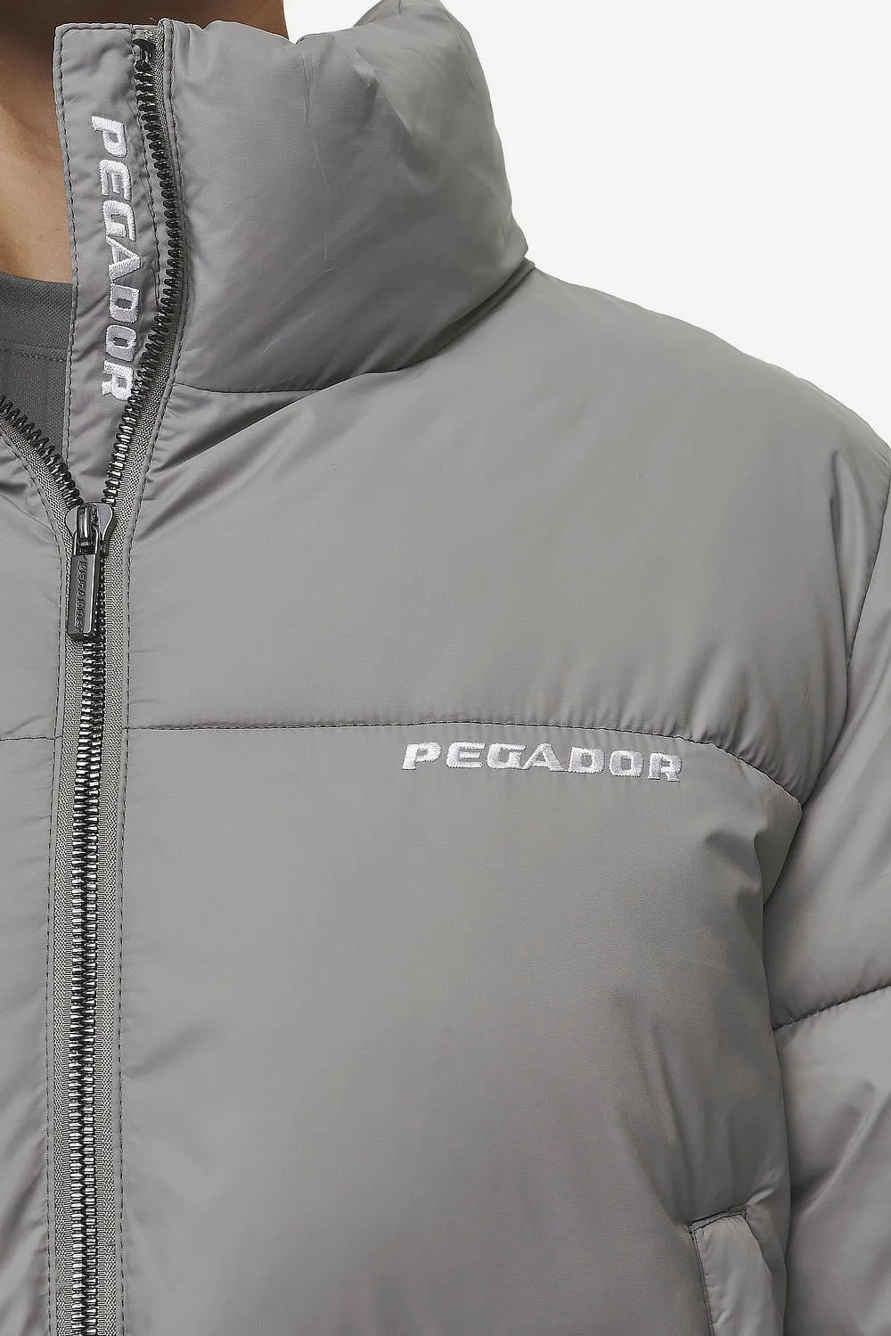 Georgia Puffer Jacket Rock Grey