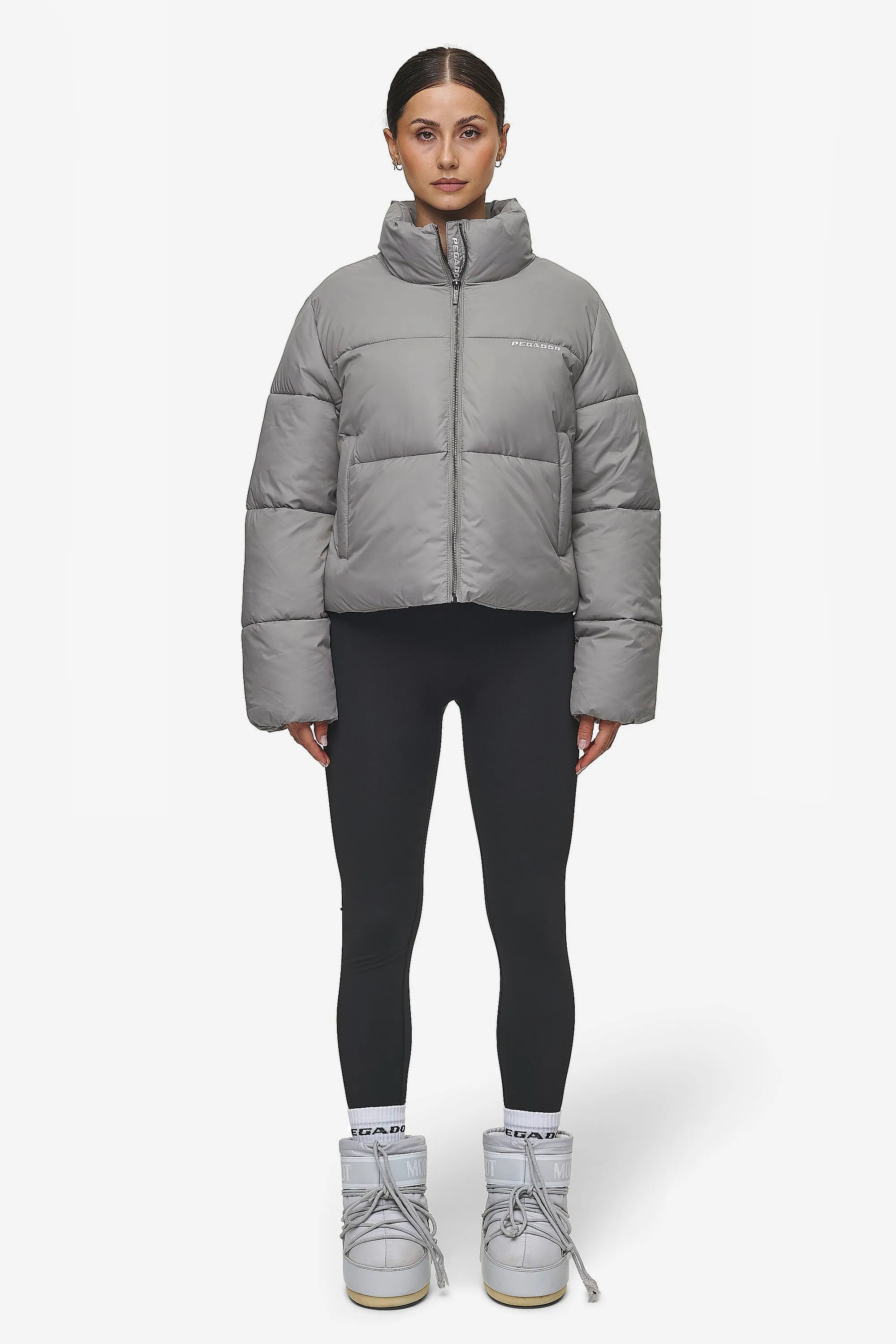 Georgia Puffer Jacket Rock Grey