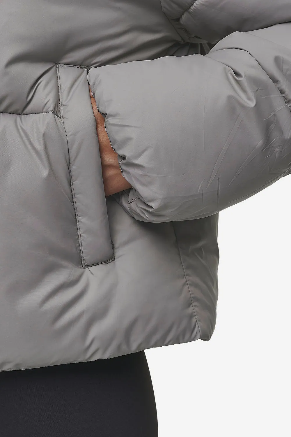 Georgia Puffer Jacket Rock Grey