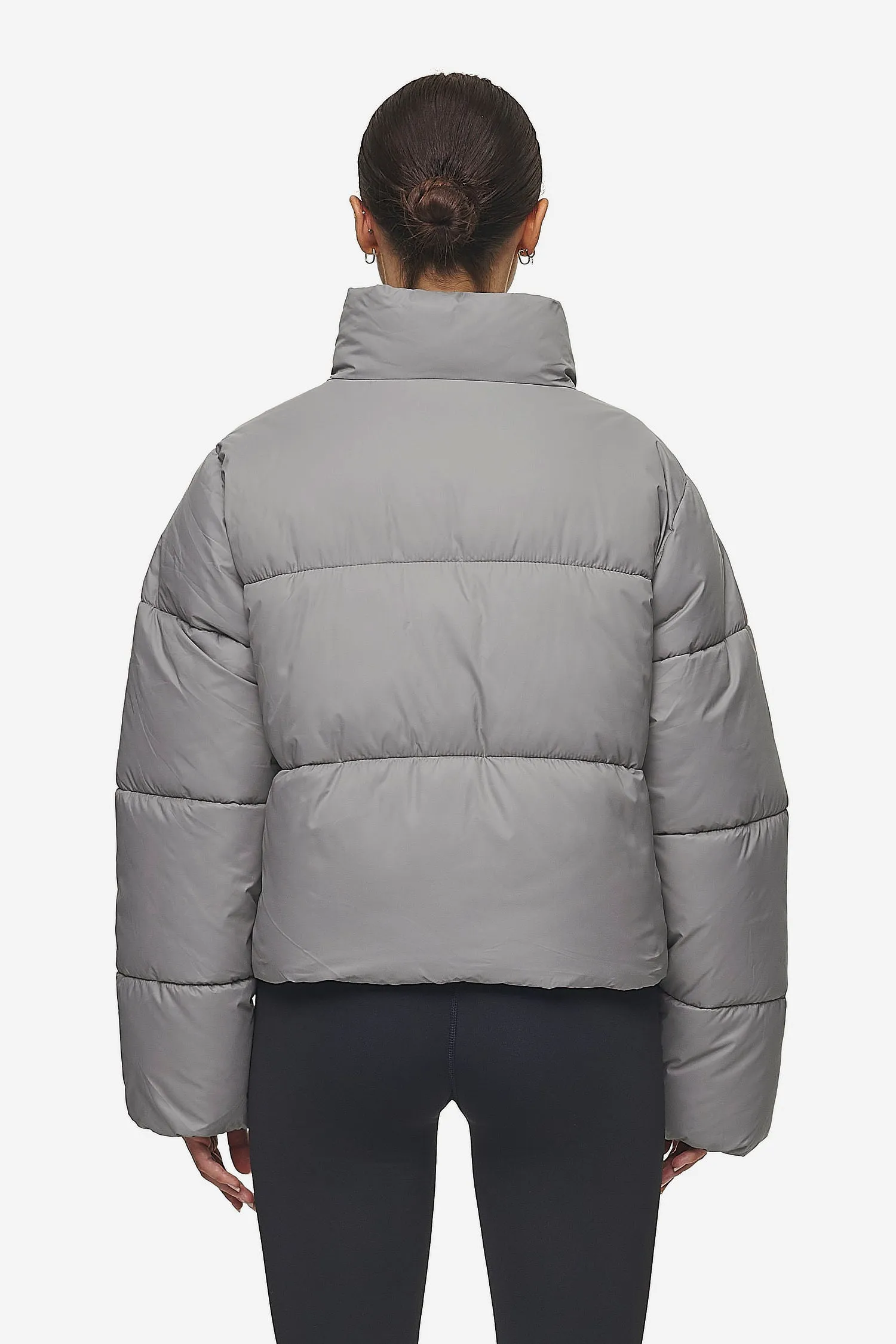 Georgia Puffer Jacket Rock Grey