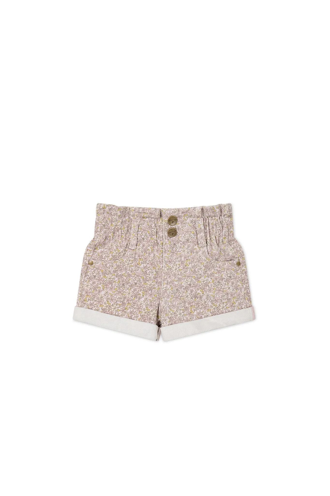 Grace Cotton Twill Short - Chloe Lilac