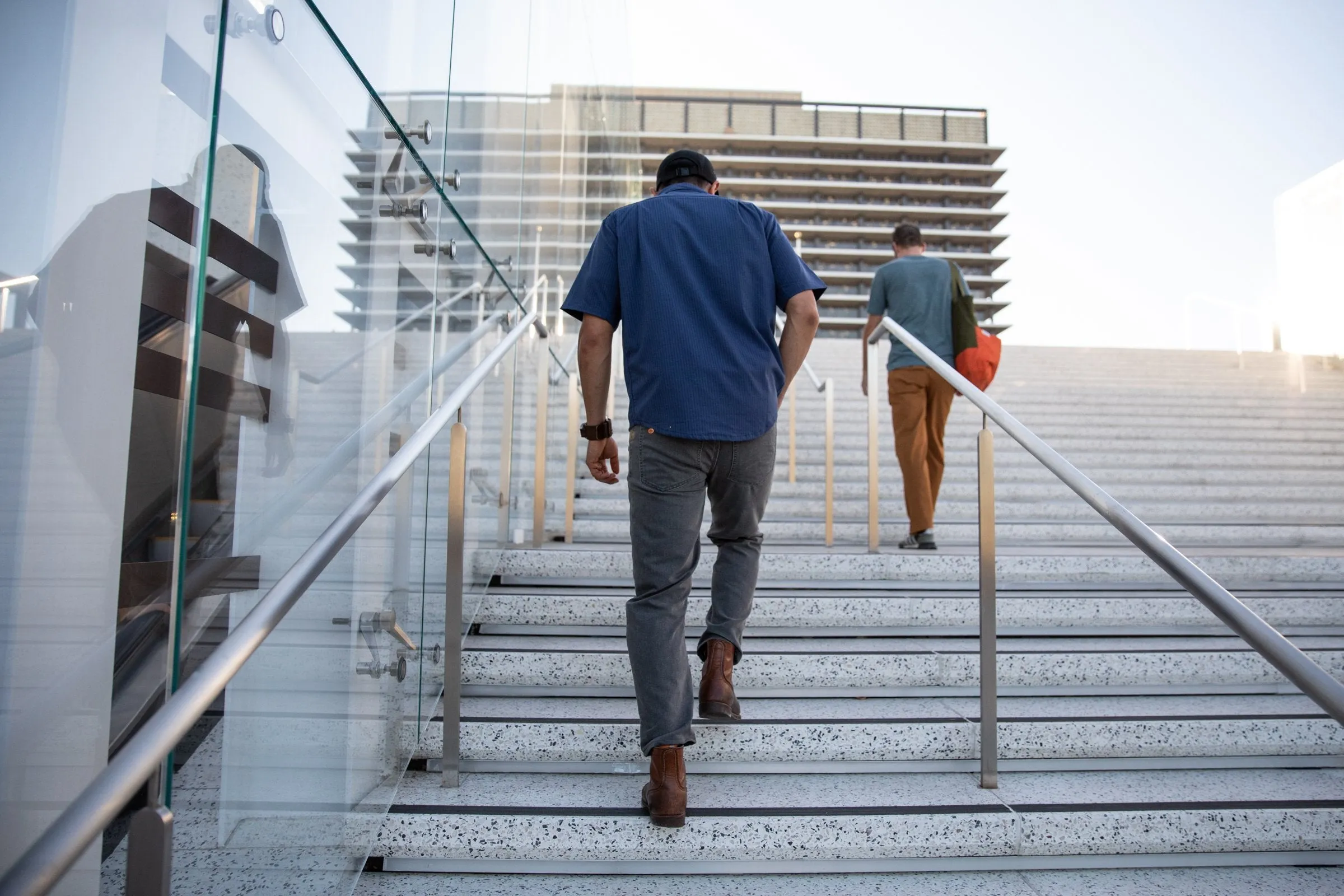 grey wash CORDURA® slim jeans