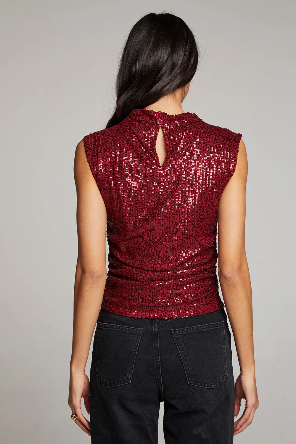 Haileyy Blood Red Tank Top