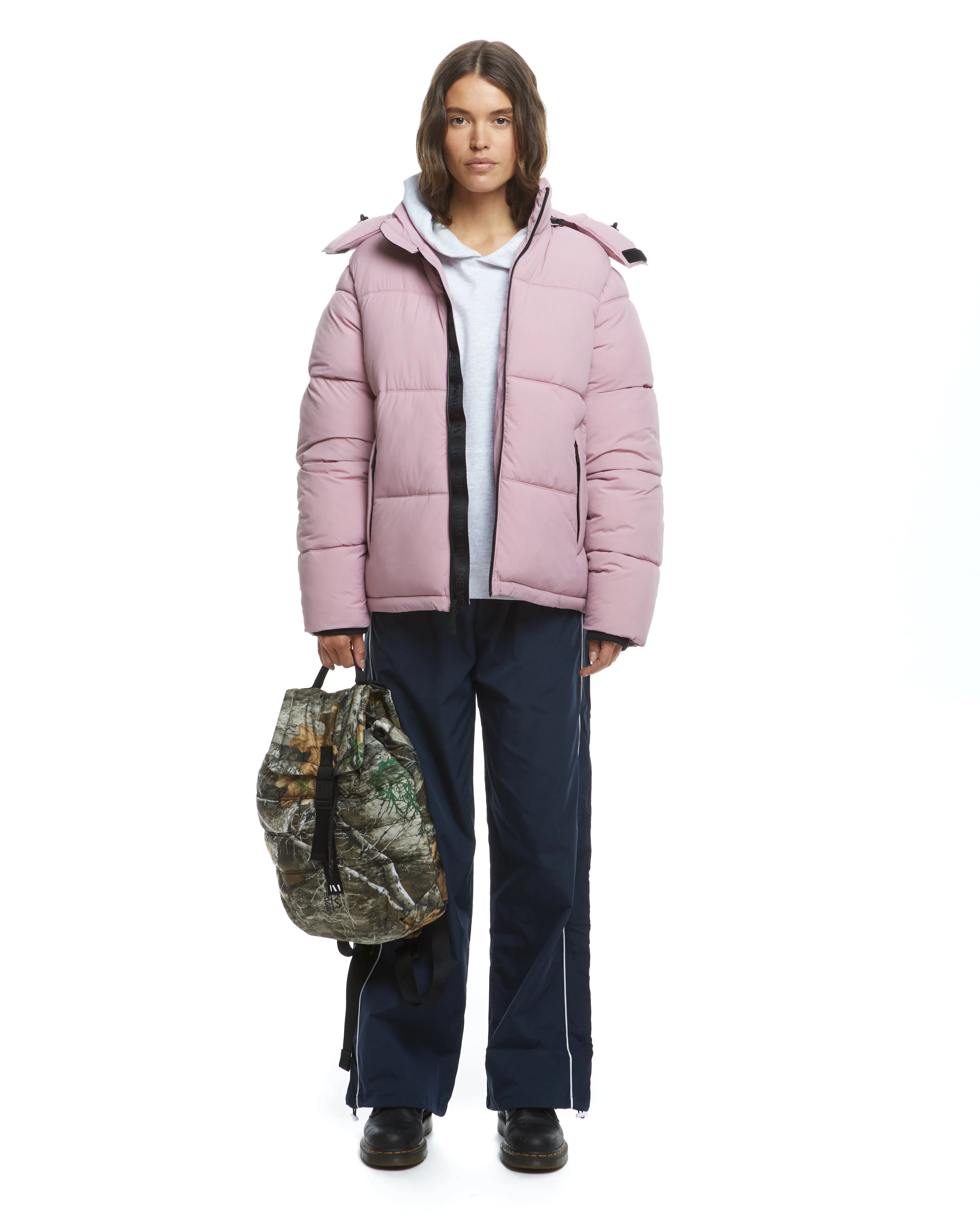 Hooded Puffer - Mauve Shadows