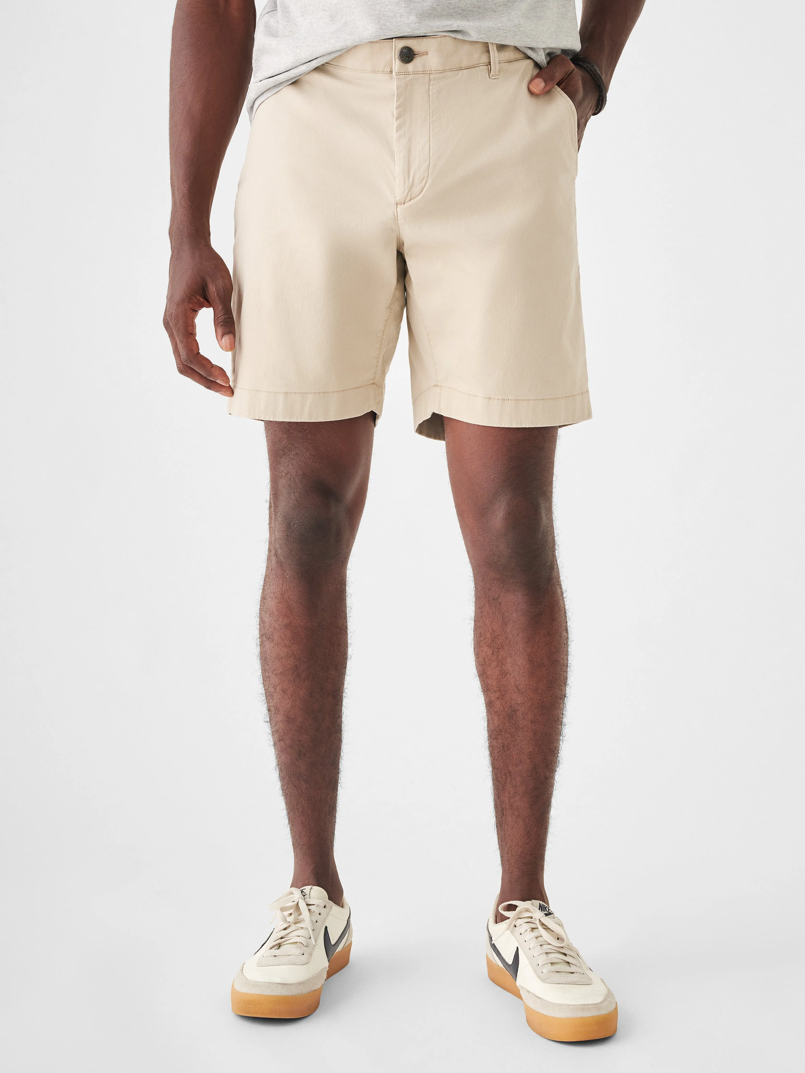 Island Life Short 8"- Khaki