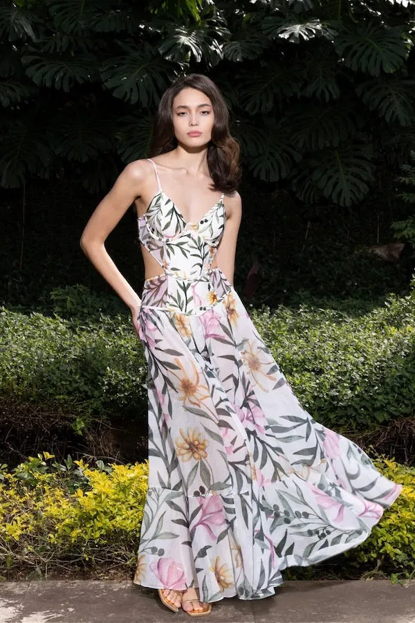 Jasmine Bustier Maxi Dress